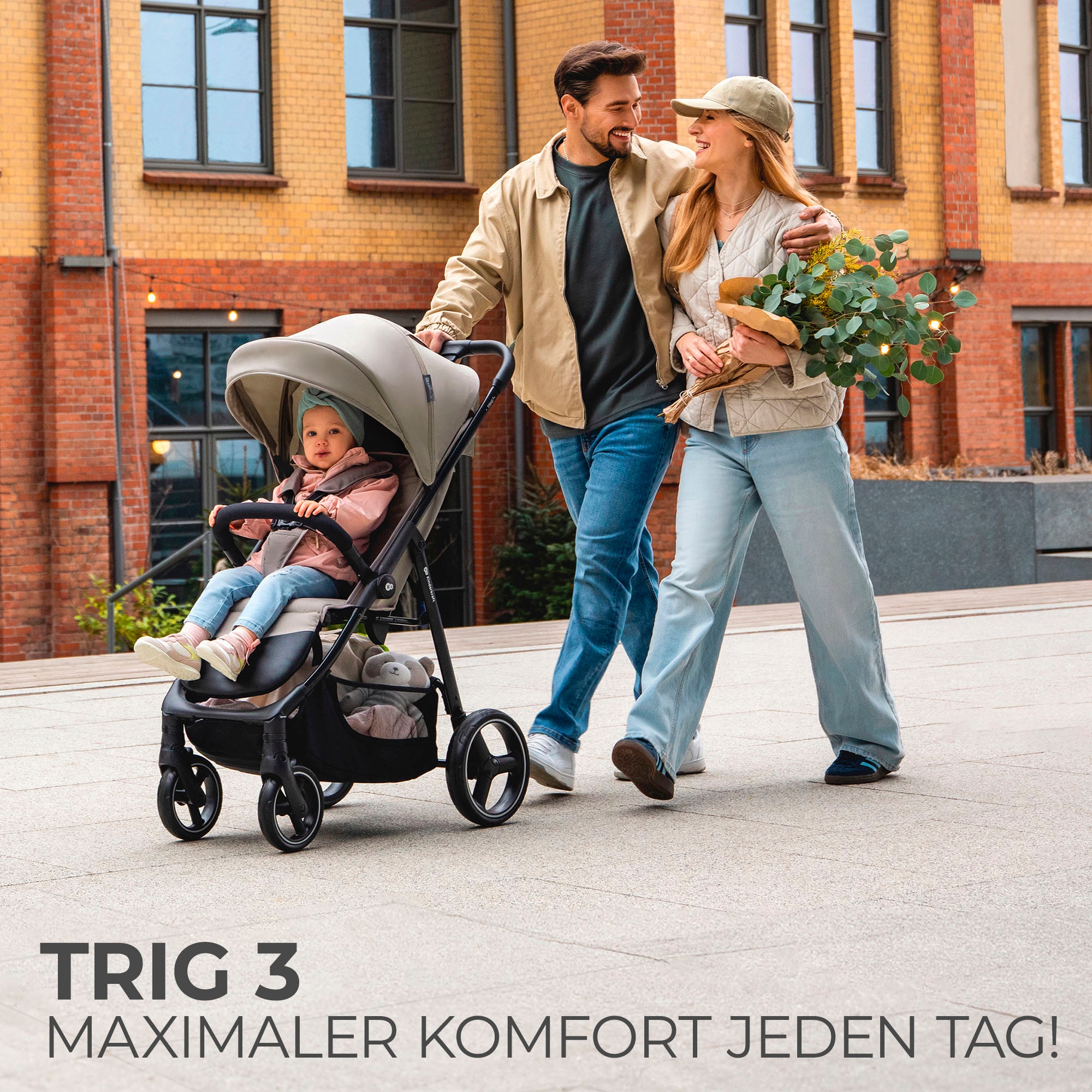 Kinderkraft Kinder-Buggy »TRIG 3«, 22 kg