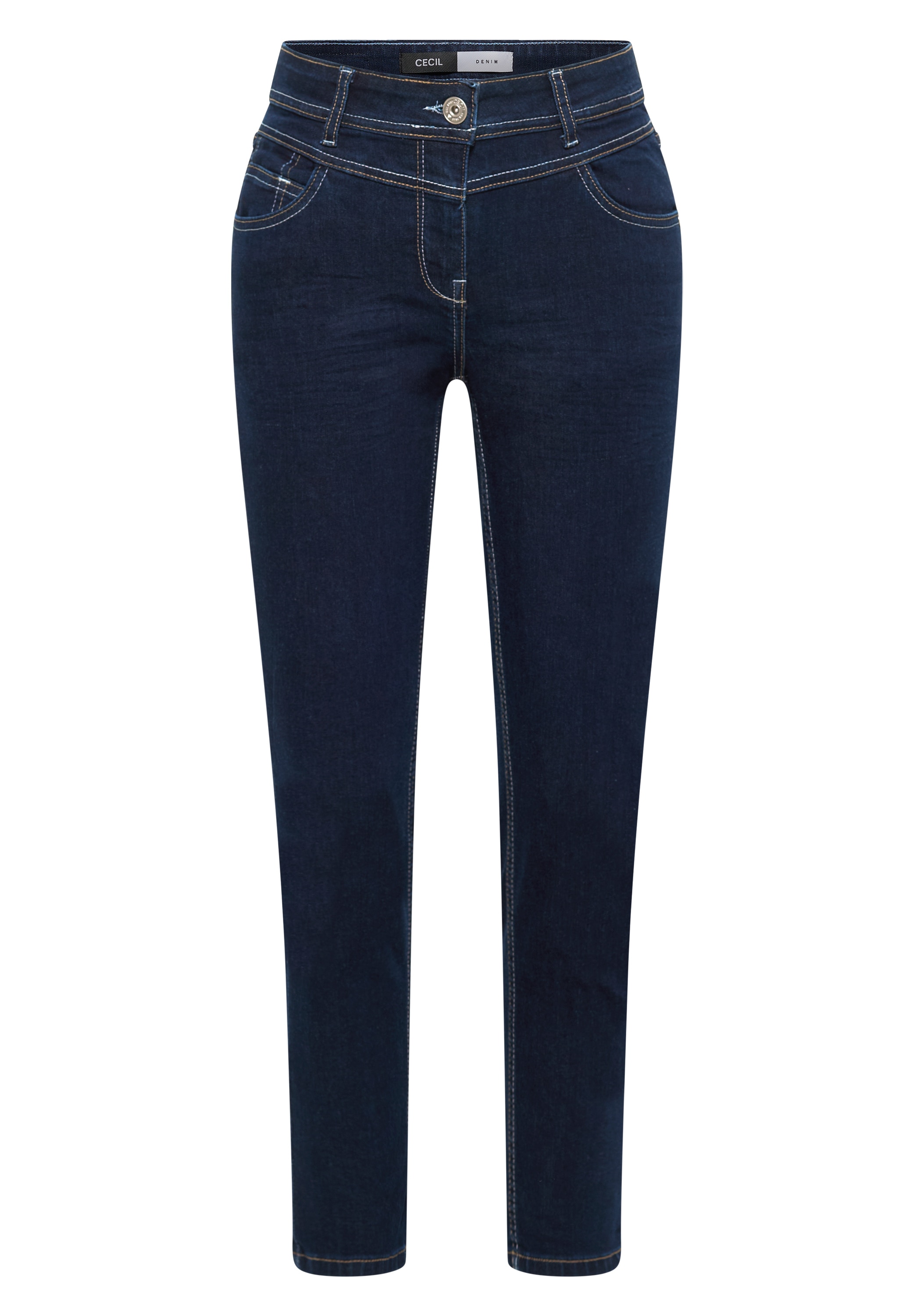 Cecil Comfort-fit-Jeans, Middle Waist