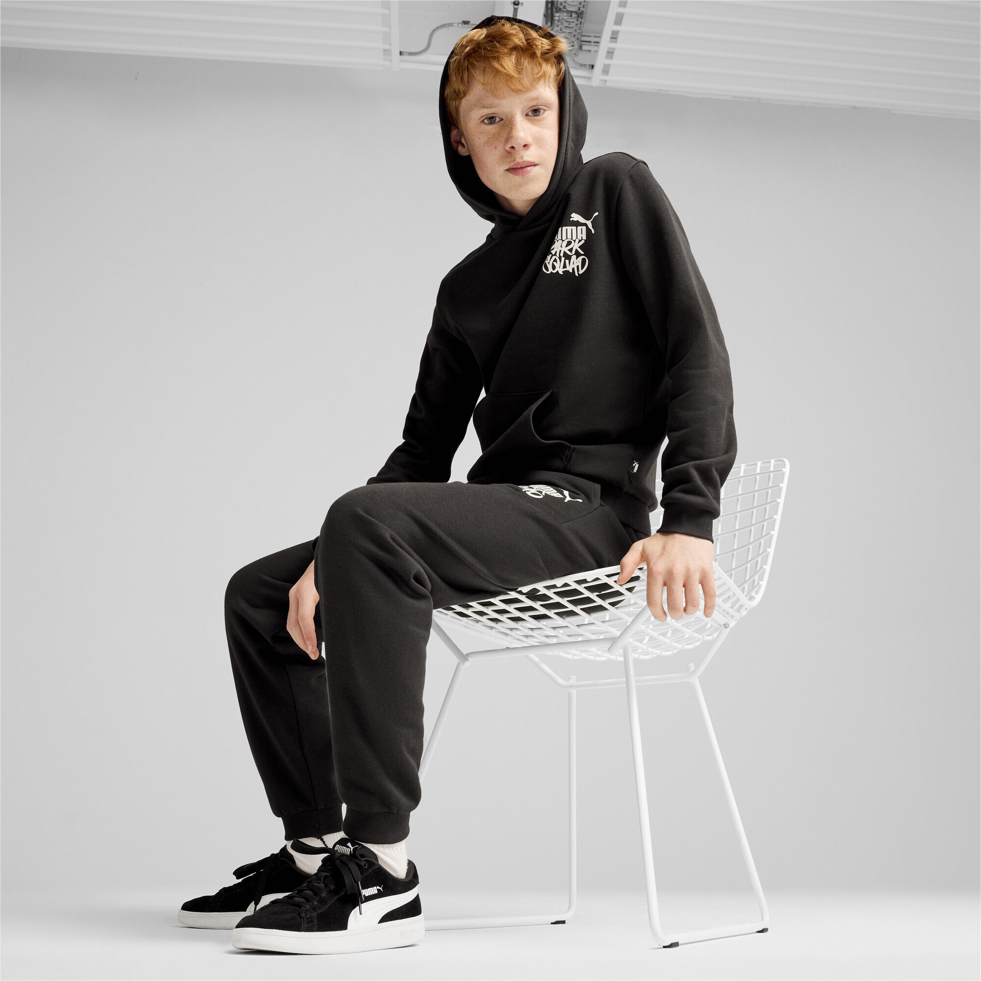 PUMA Hoodie »ESS+ MID 90s Hoodie Jungen«