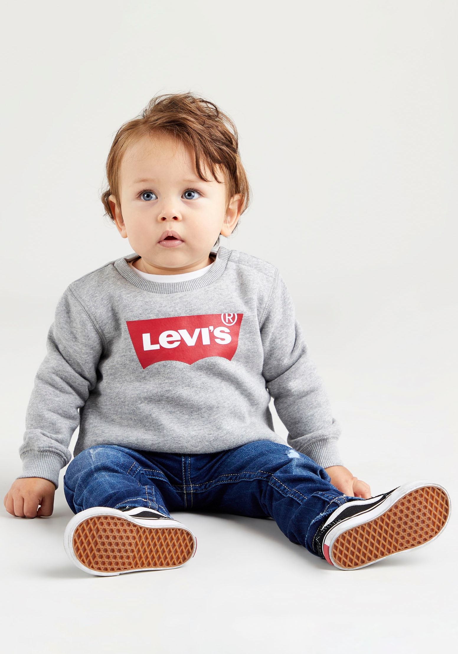 Levi's® Kids Sweatshirt »LVB LVB FRENCH TERRY BATWING«, BABY UNISEX