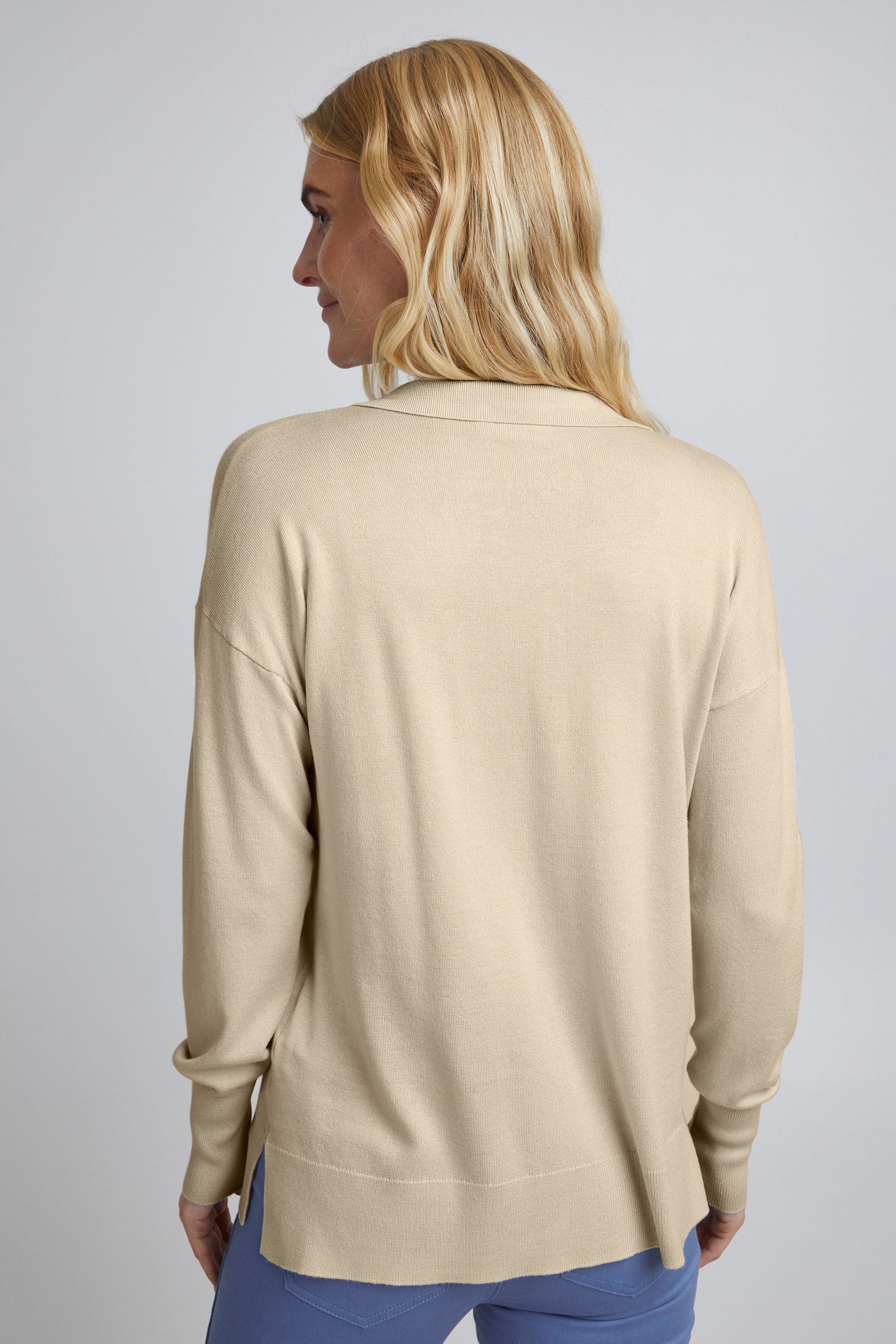 fransa Strickfleece-Pullover »Strickpullover FREmalva«