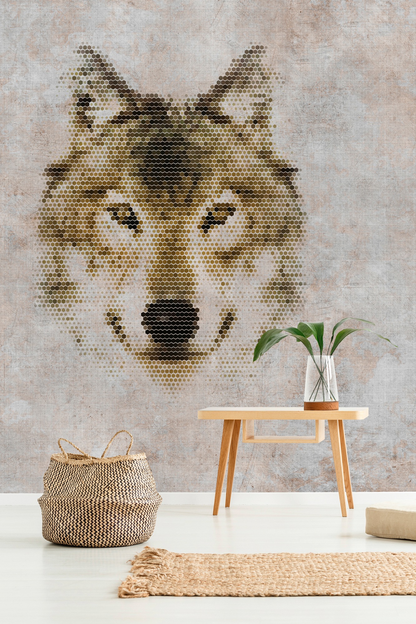 living walls "Walls by Patel Big Three 1" glatt Vlies, Wand, Schräge günstig online kaufen