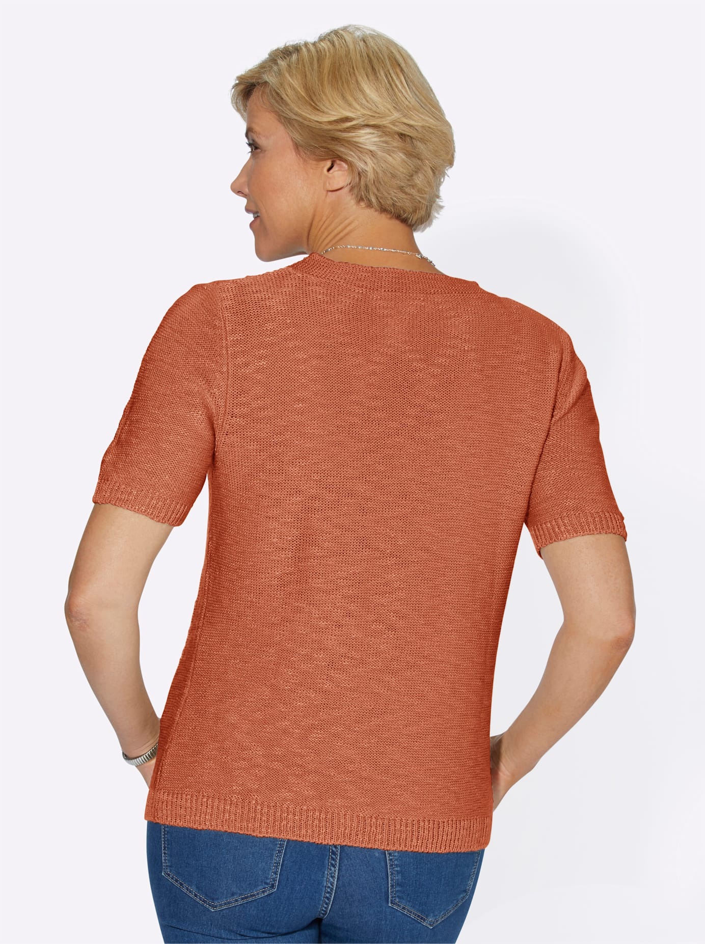 Casual Looks Kurzarmpullover »Pullover«