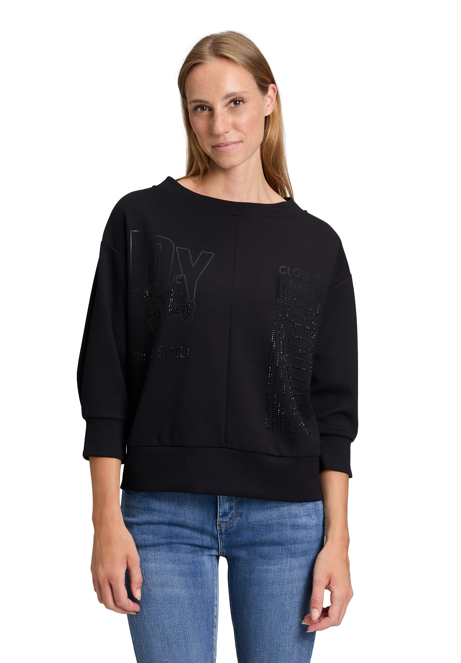 Betty Barclay Sweatshirt "Betty Barclay Sweatshirt mit Stehkragen" günstig online kaufen