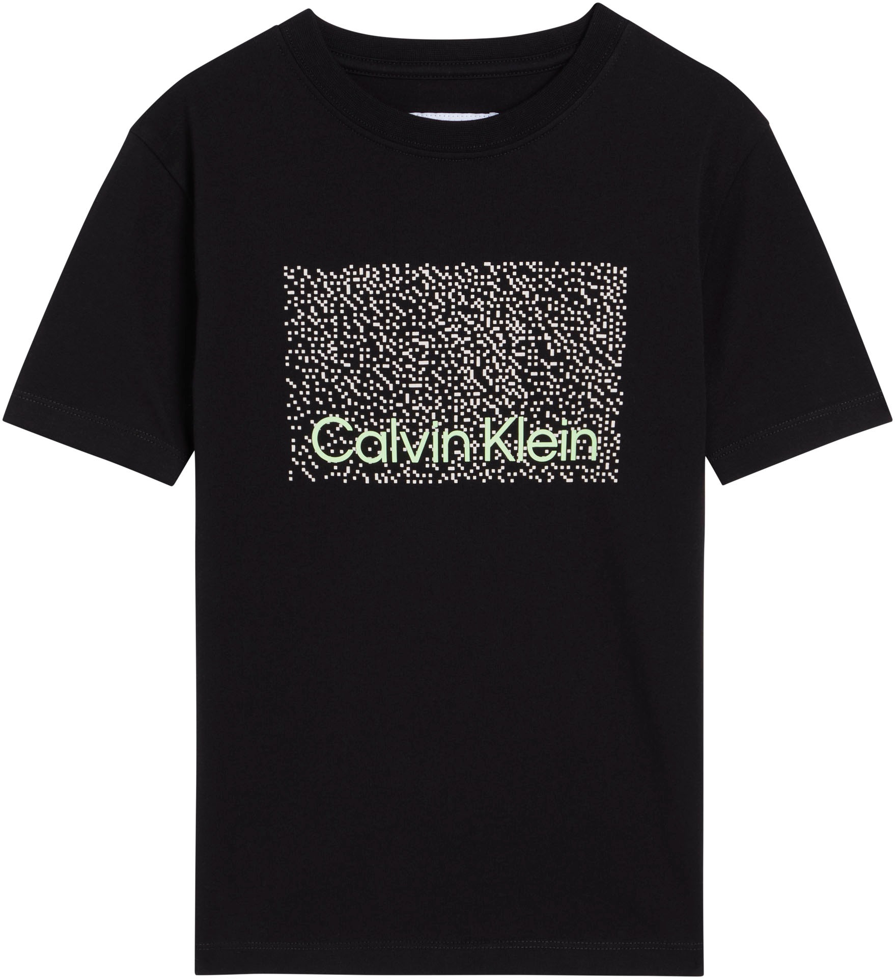 Thumbnail - Calvin Klein Jeans T-Shirt "PERFORATION T-SHIRT" Regular fit für Kinder mit Markenprint
