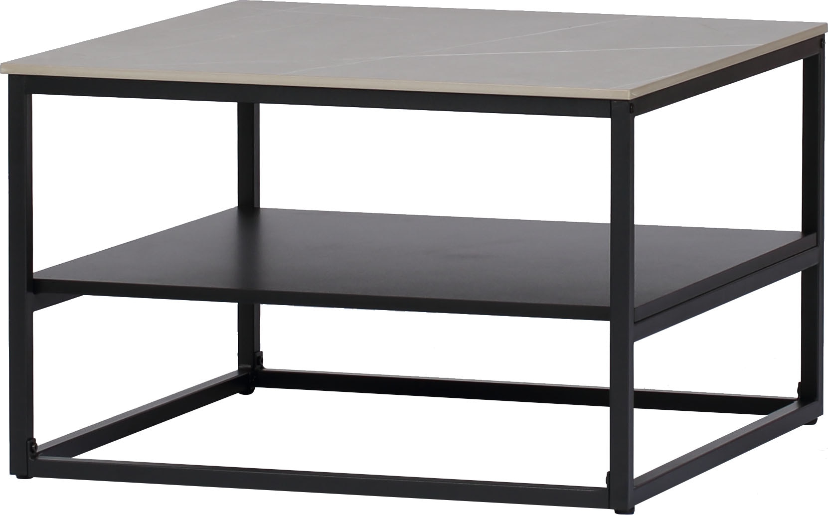 HELA "HUGO" 1 Stk. tlg. Couchtisch; quadratisch; Sintered Stone; Ablagebode günstig online kaufen