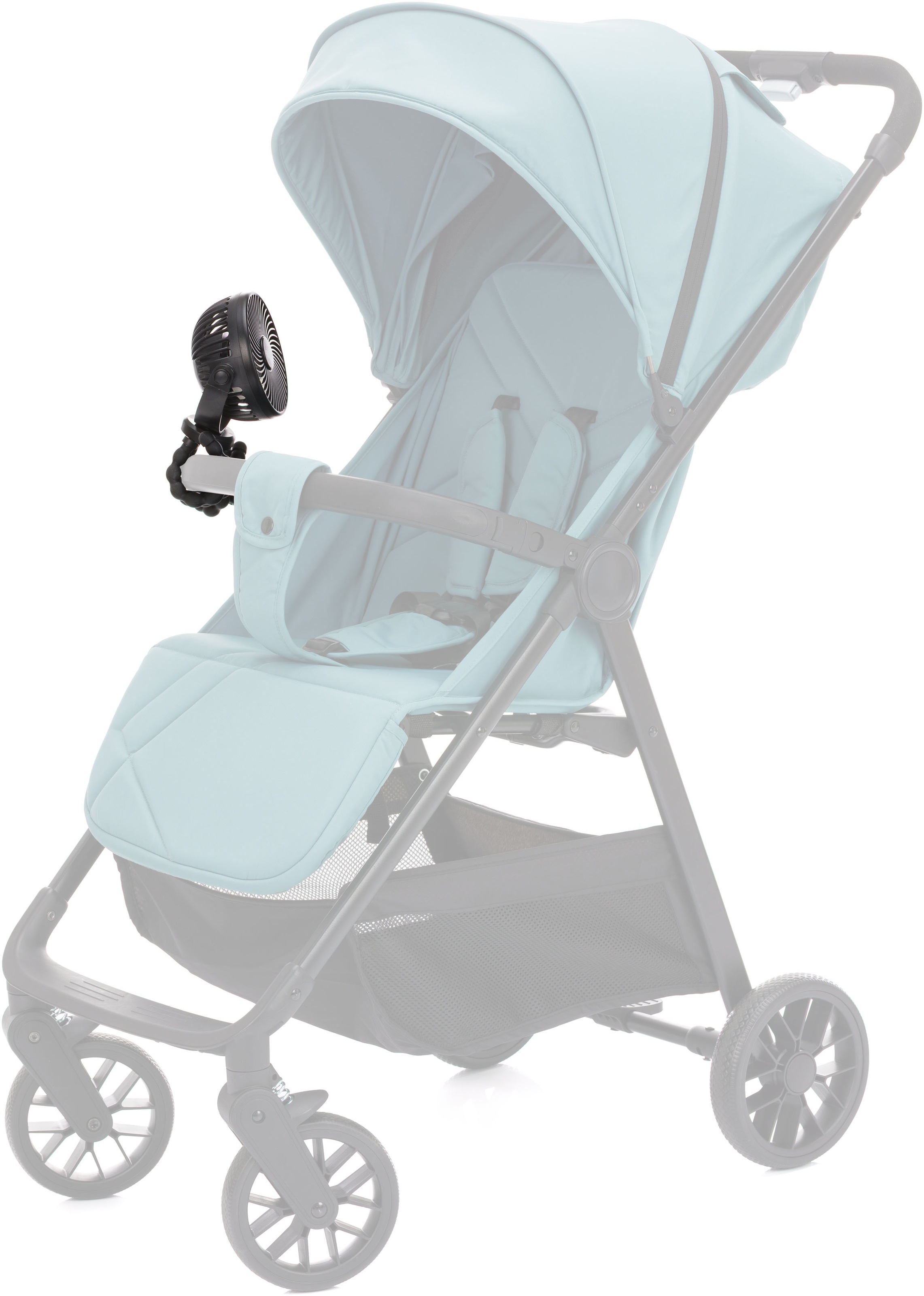 Fillikid Mini USB-Ventilator »Breeze« für Kinderwagen, Bett, Autositz, Tisch u. v. m.