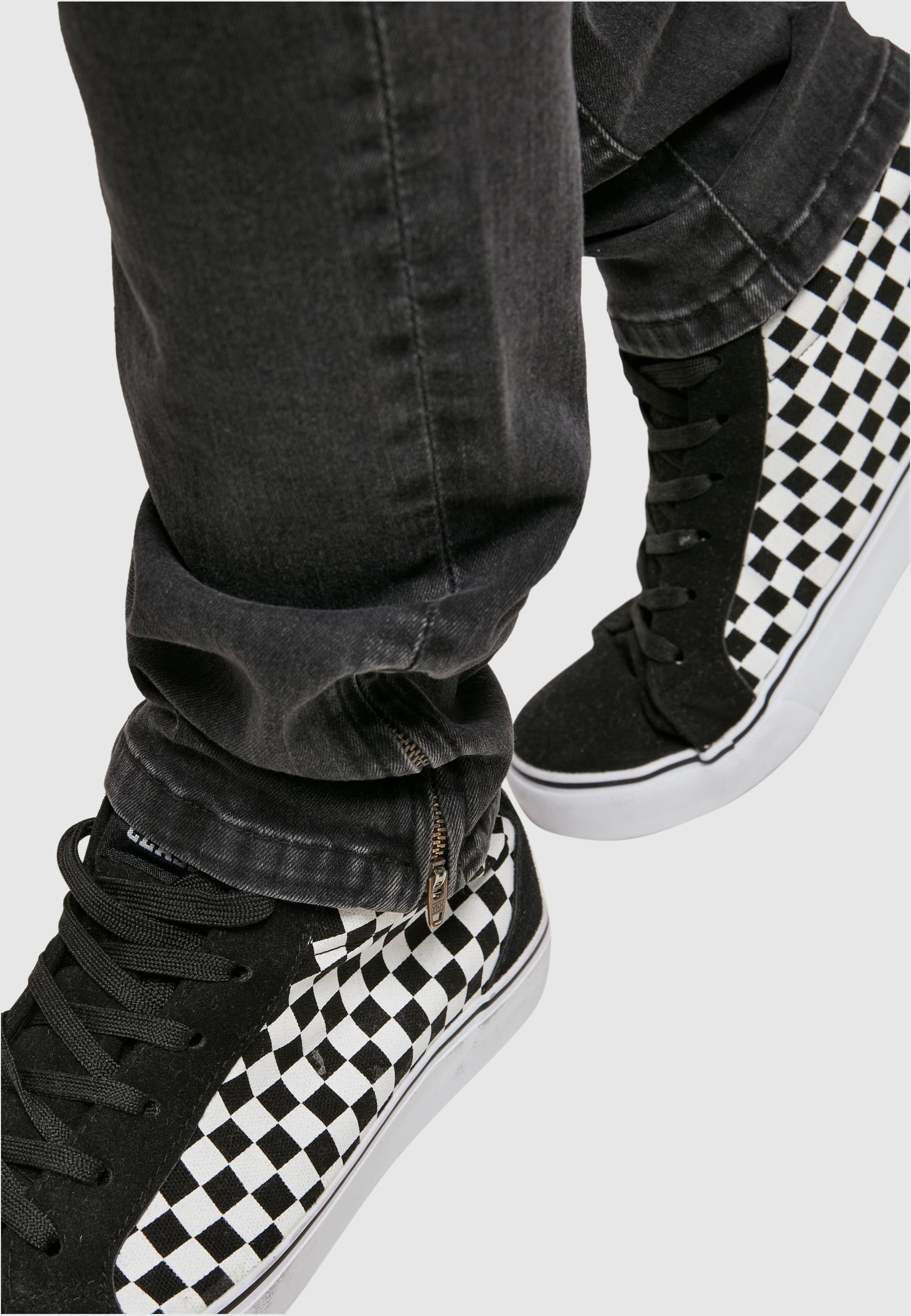 URBAN CLASSICS Bequeme Jeans »Urban Classics Herren Slim Fit Zip Jeans« 1 Stk.