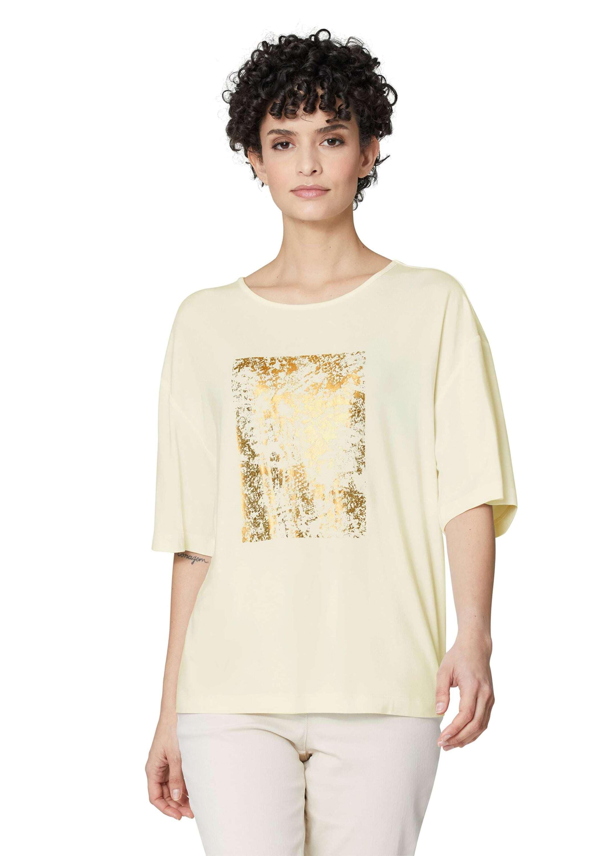 MADELEINE Kurzarmshirt »Shirt Oversized-Shirt mit exklusivem Glanz-Print«