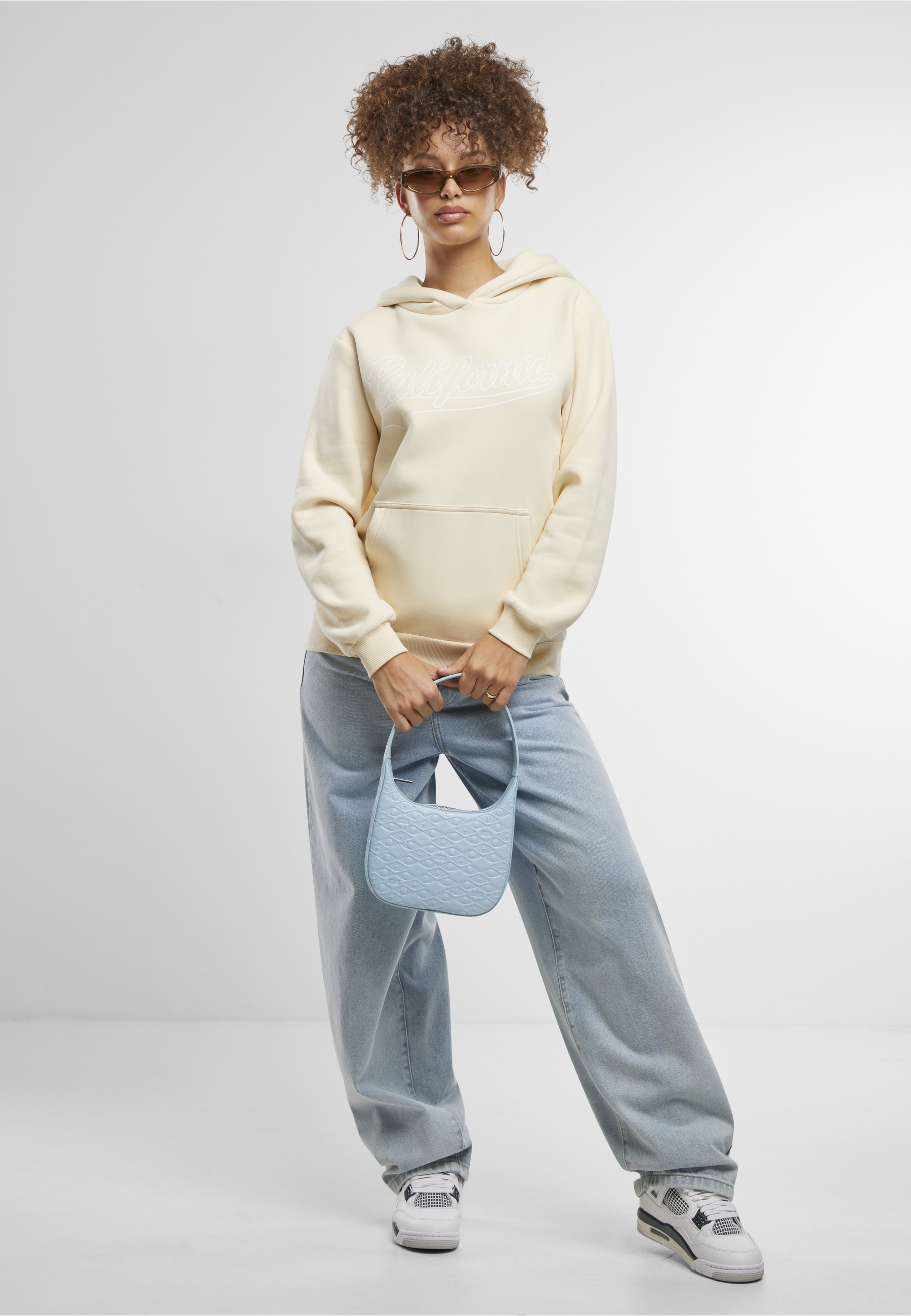 Miss Tee Kapuzensweatshirt »Miss Tee California Ladies Fluffy Hoody«
