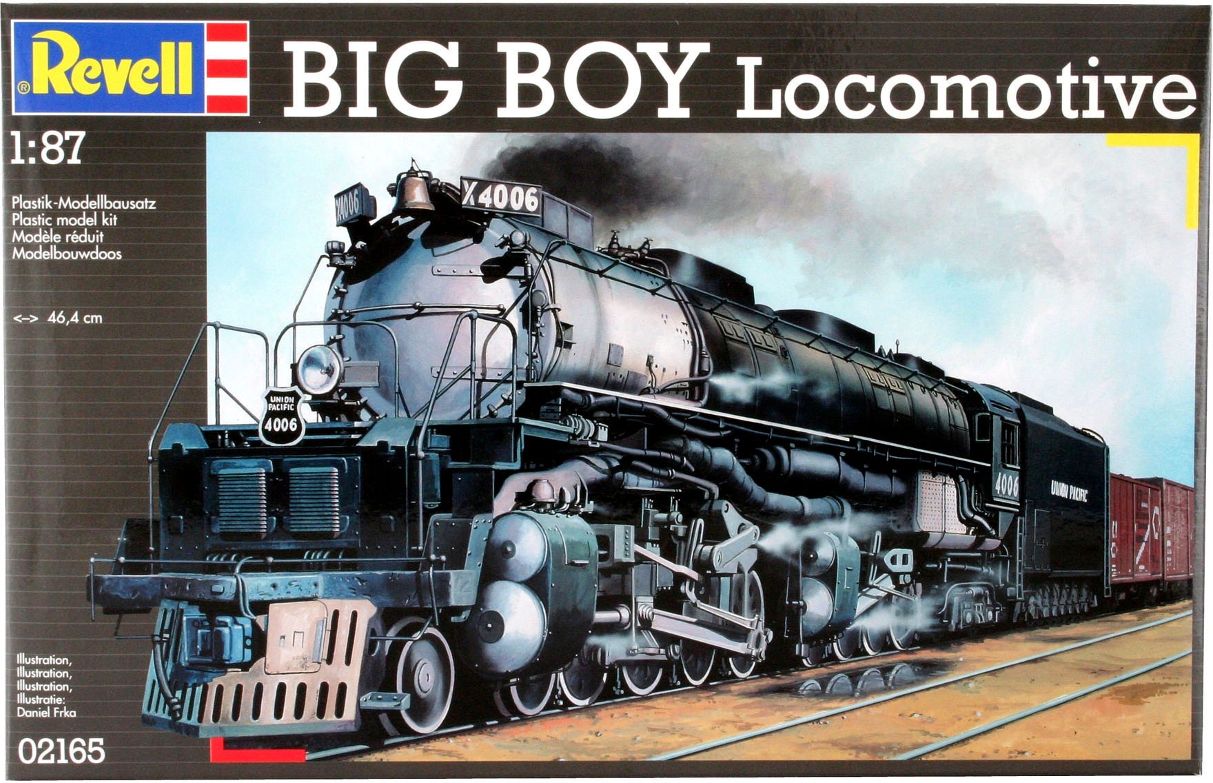 Revell® Modellbausatz »Big Boy H0 Lokomotive«, 1:87, Made in Europe