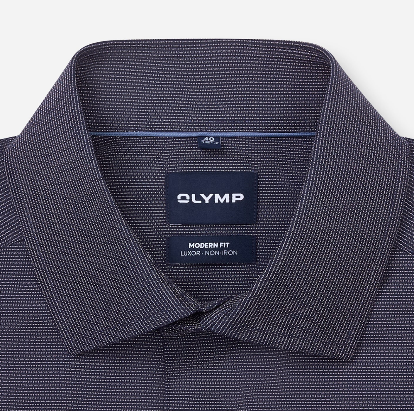 OLYMP Businesshemd »Luxor modern fit« ganz feine Struktur