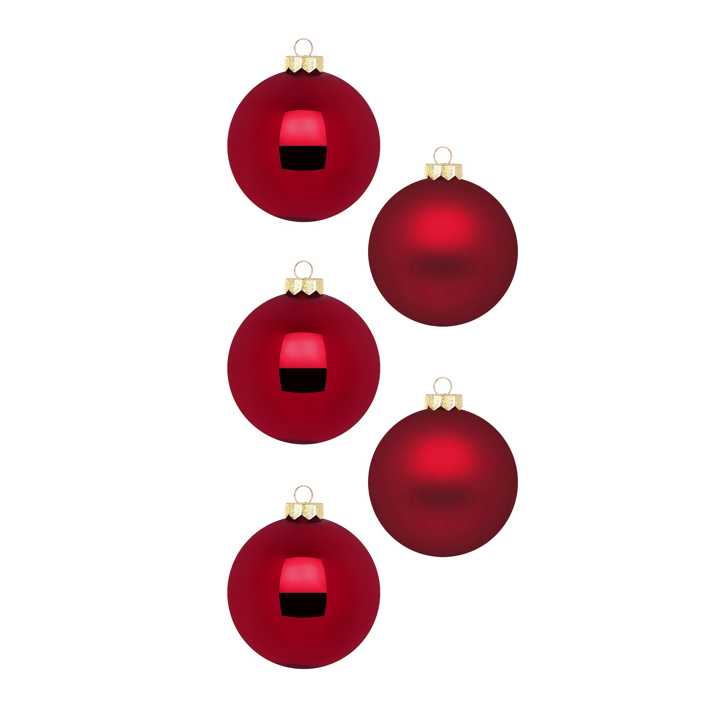 MAGIC by Inge Weihnachtsbaumkugel, aus Glas, 28 Kugeln 6 cm, mit 100 Aufhängern