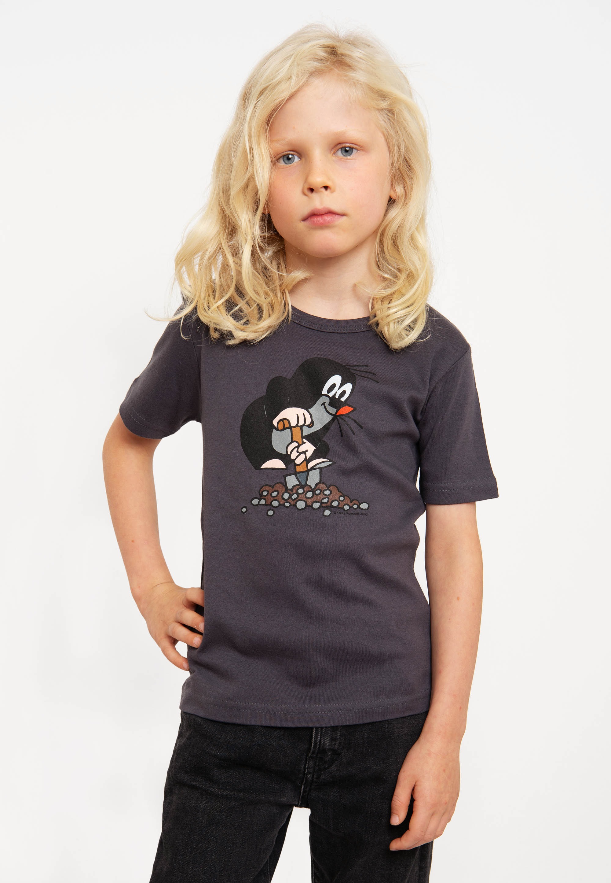 LOGOSHIRT T-Shirt »Der Maulwurf«, niedlichem Kleine mit BAUR Frontdruck | kaufen online
