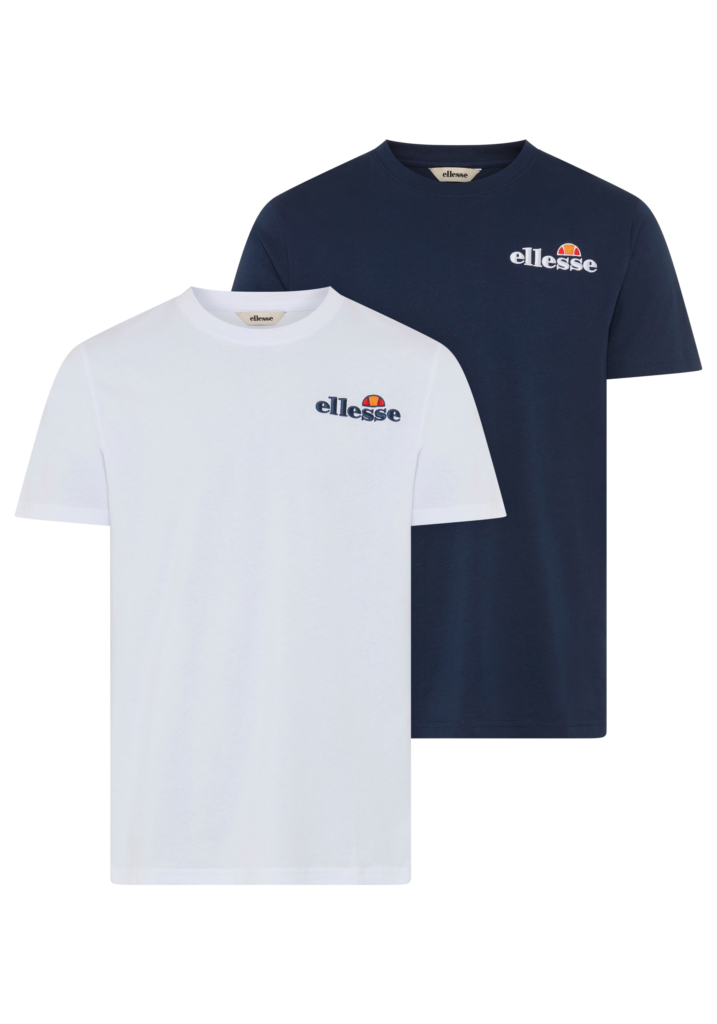 Ellesse T-Shirt "Packung" Packung, 2 Packung mit 2 Teilen, aus Baumwolle