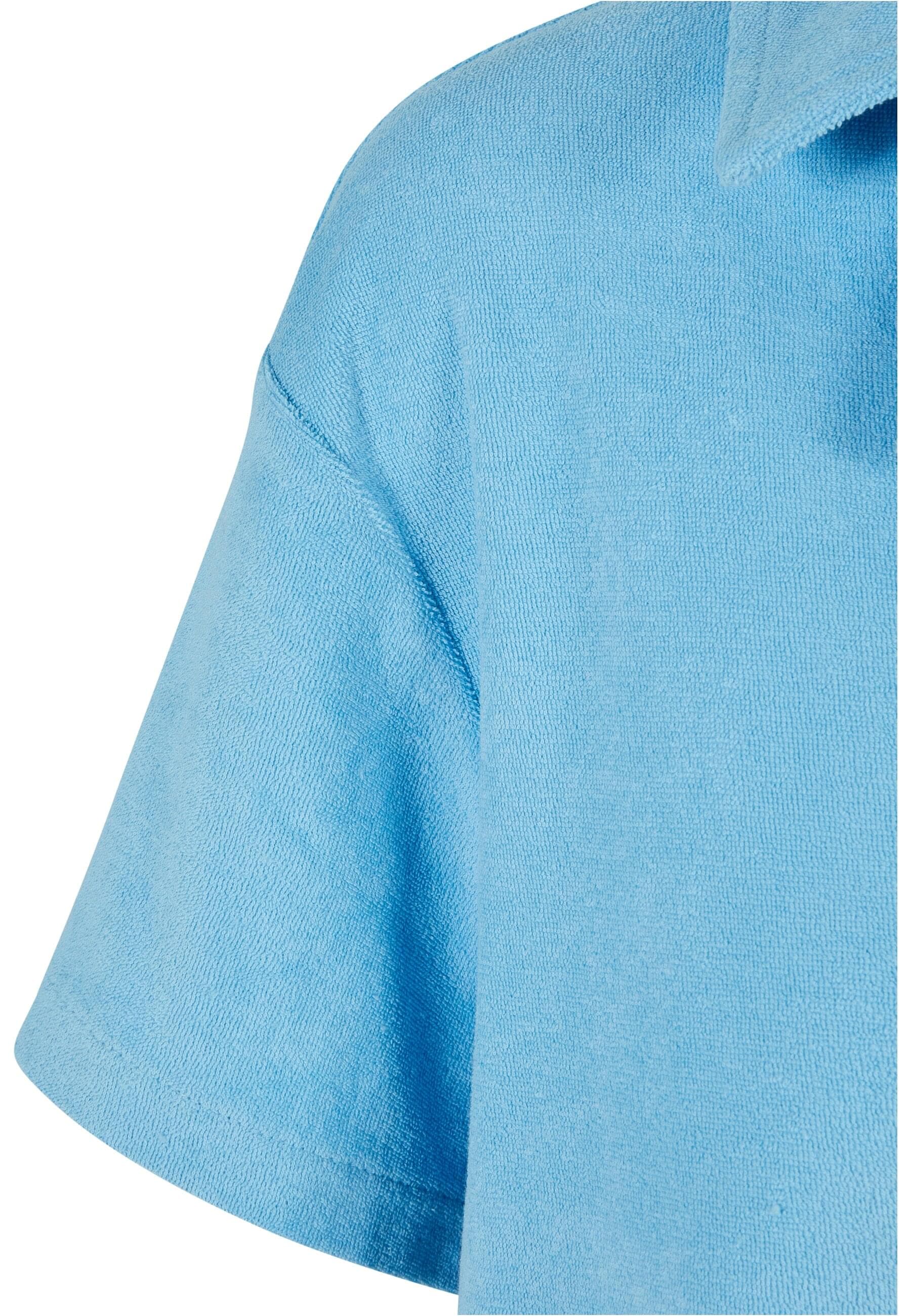 URBAN CLASSICS Langarmhemd »Urban Classics Damen Ladies Towel Resort Shirt«
