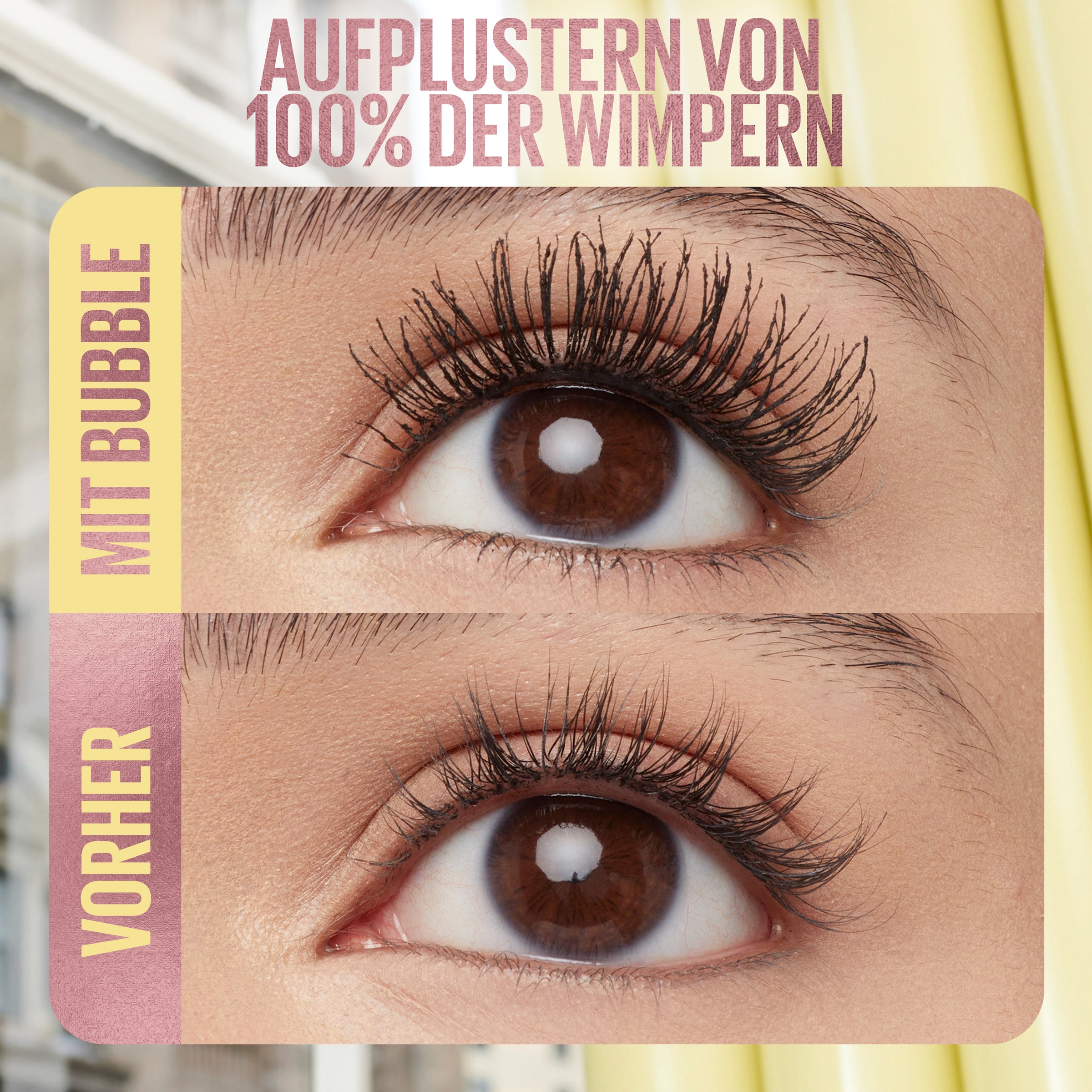 MAYBELLINE NEW YORK Mascara »Colossal Bubble Mascara« wasserfest