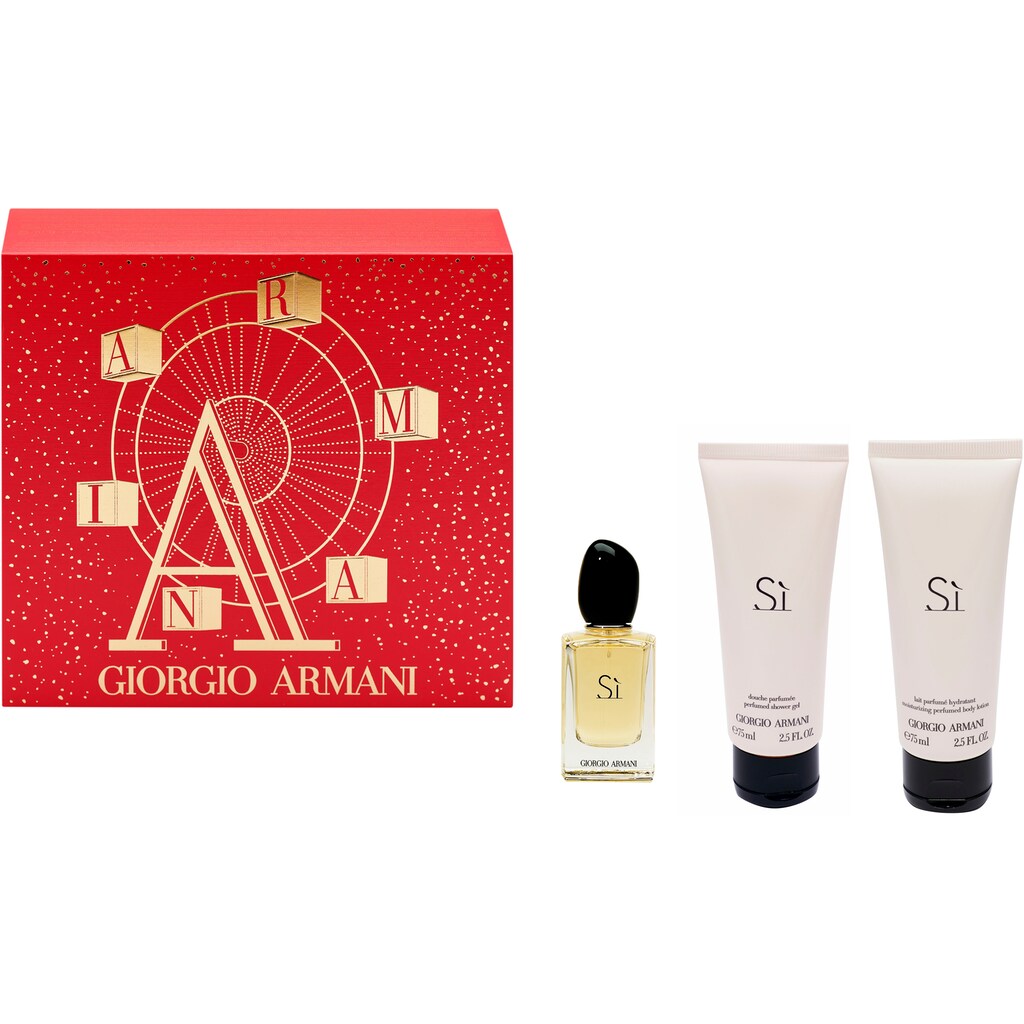 Giorgio Armani Duft-Set »Sì«, (3 tlg.)