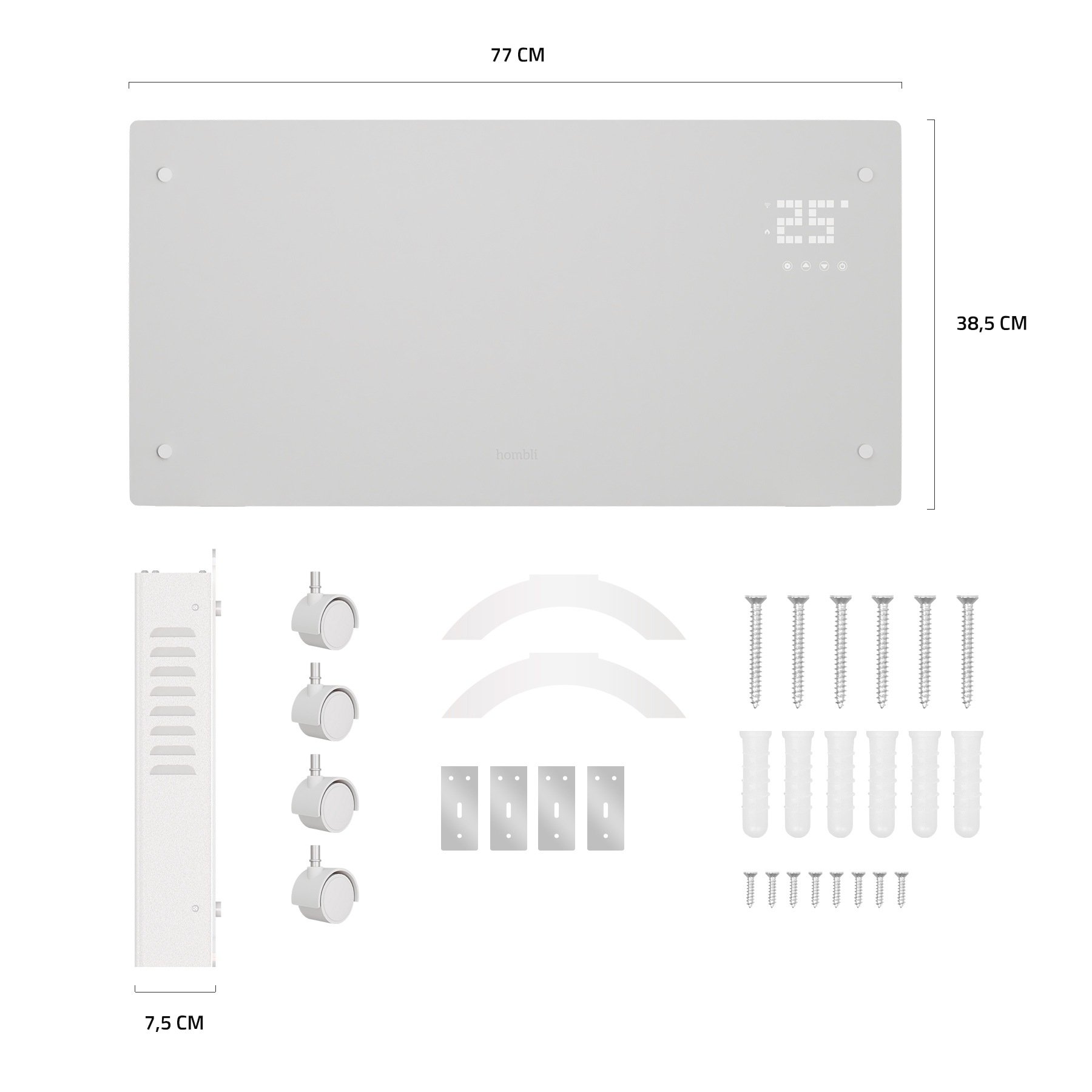 Hombli Smart-Home-Zubehör »Smart Convection Heater 2000W«