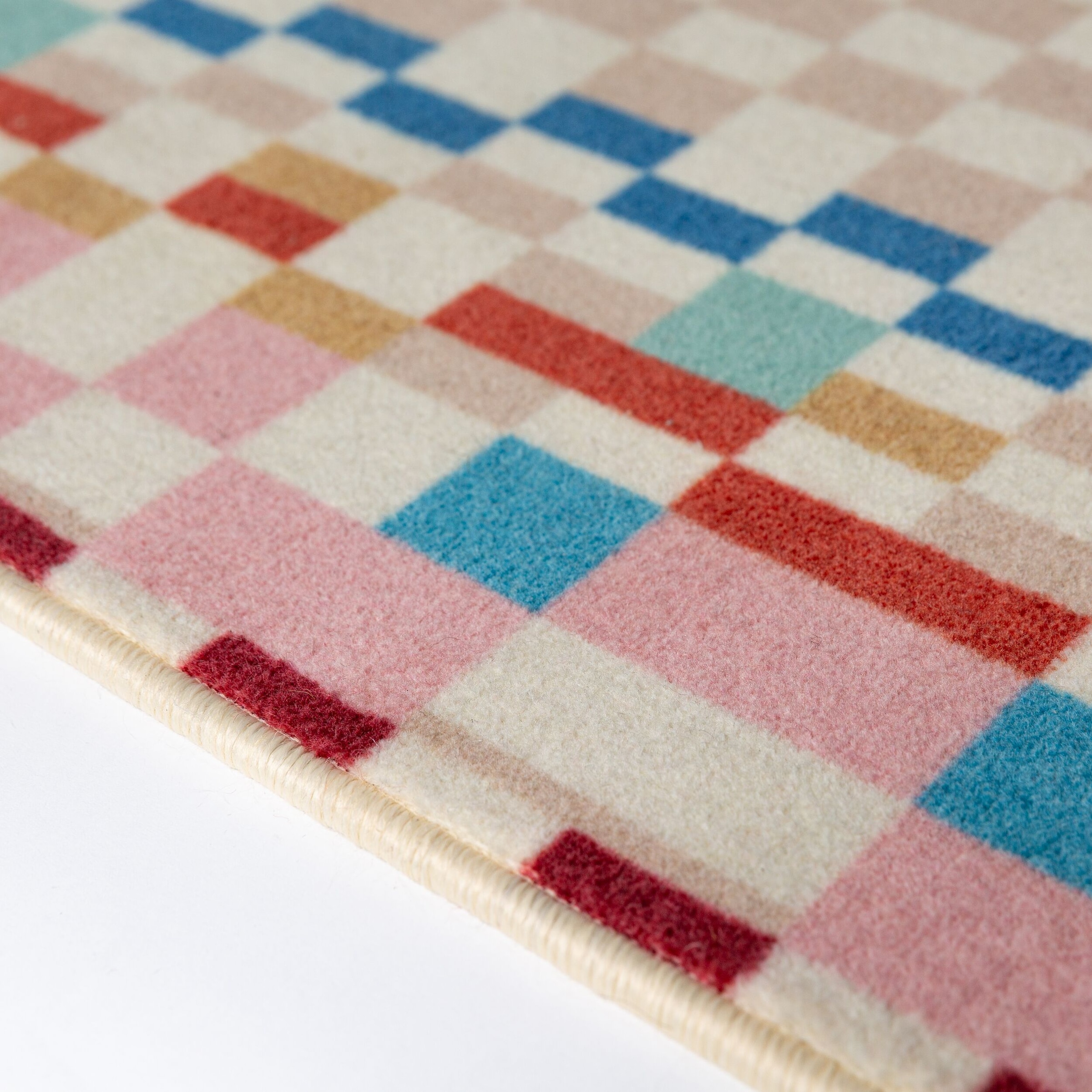FLAIR RUGS Teppich »CHECKERED BORDER« rechteckig 8 mm Höhe