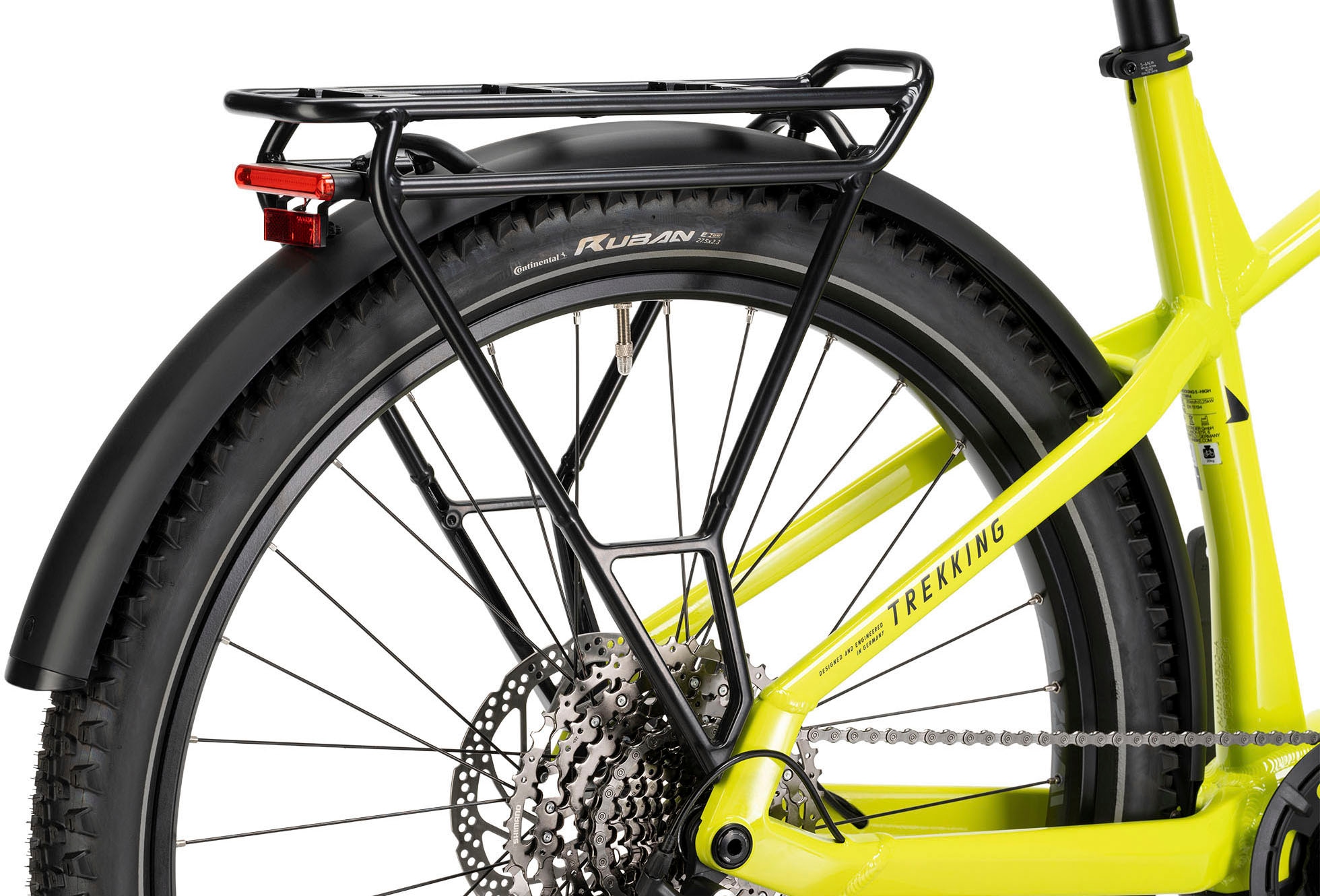   »Trekking 5 High« 11 Gang Shimano Cues U6000 Shadow+ Schaltwerk Kettenschaltung Mittelmotor 250 W