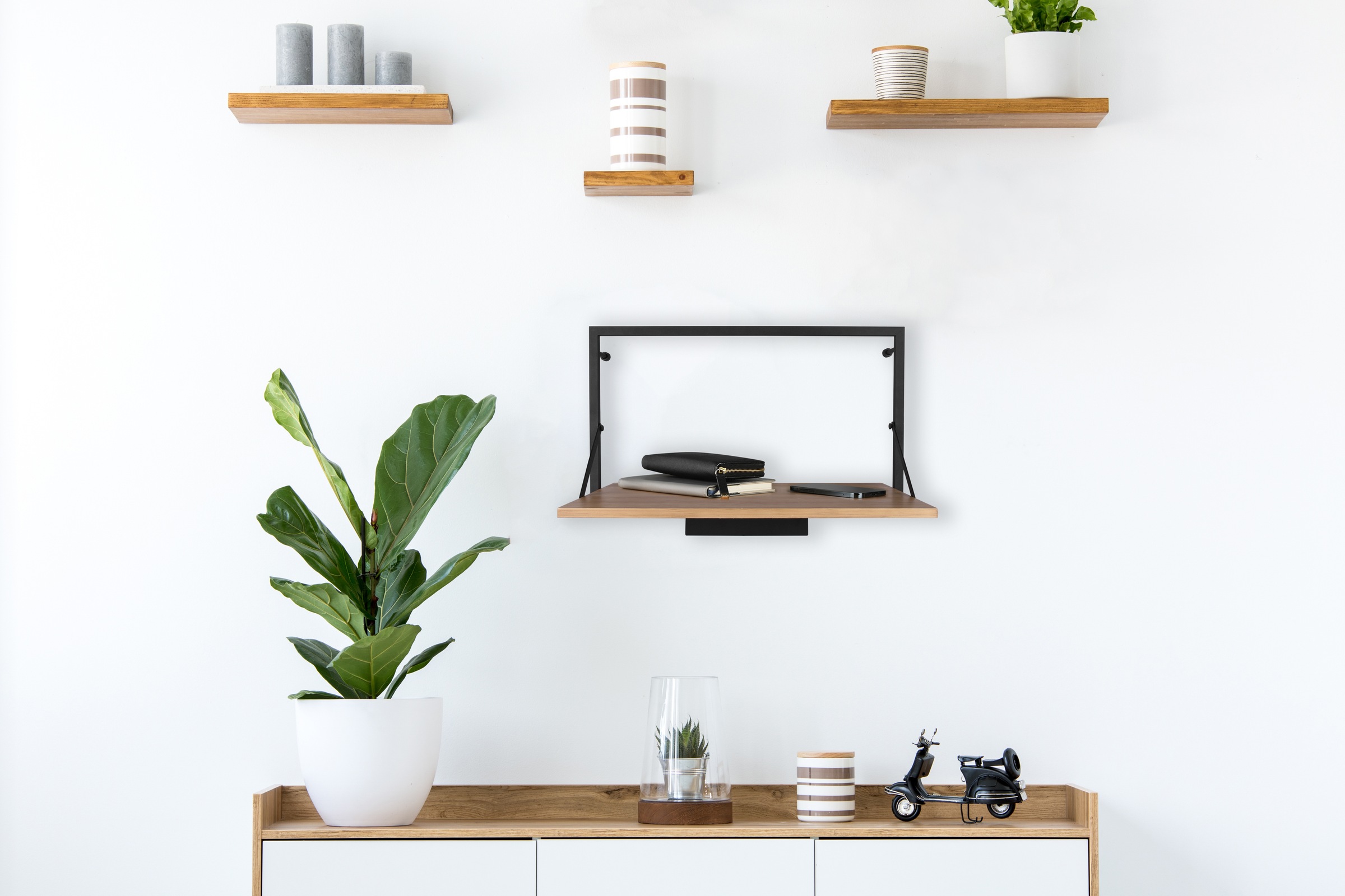 MIRRORS AND MORE Wandregal "Leonie" 1 Stk. tlg. günstig online kaufen
