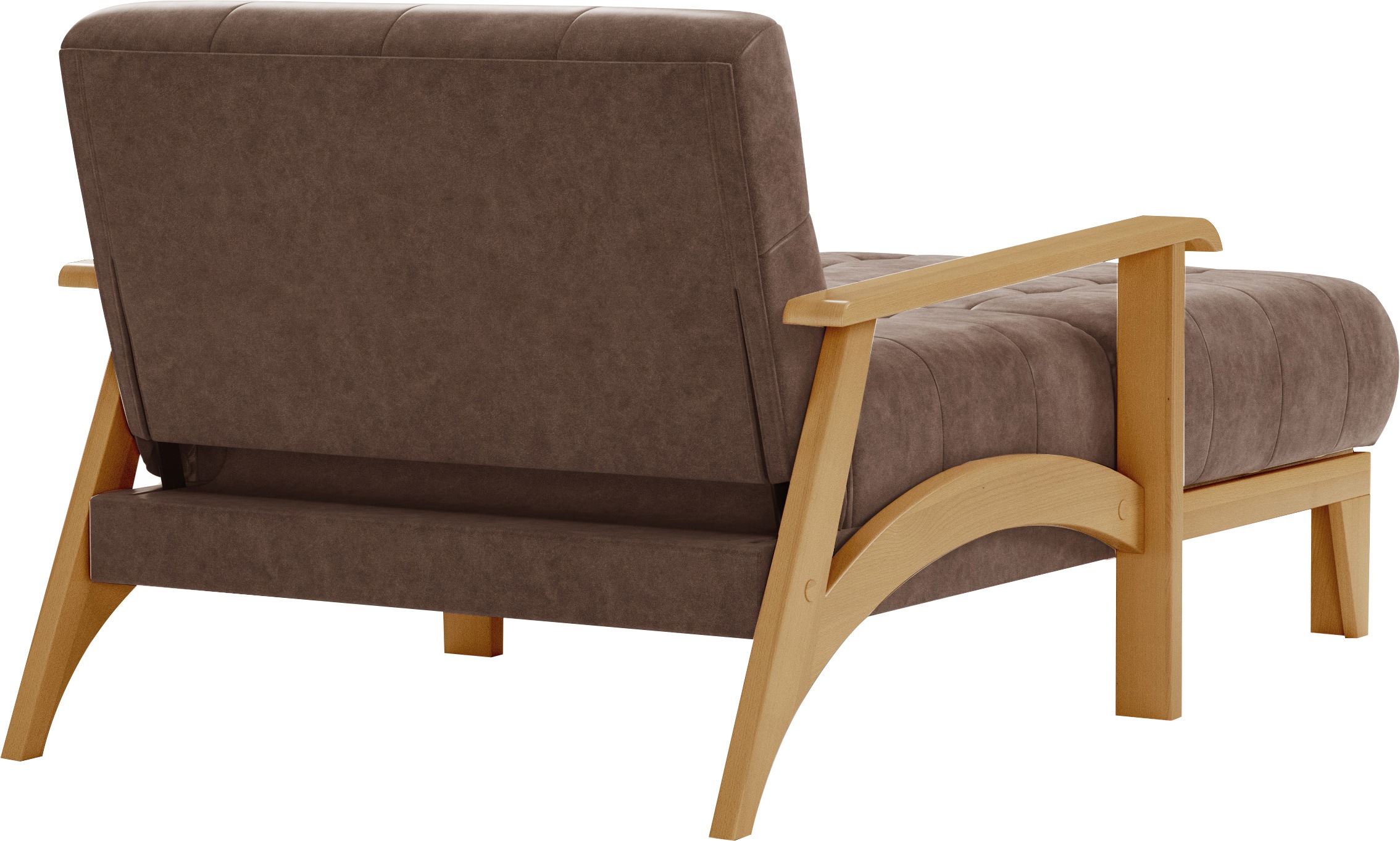 sit&more Recamiere »Billund«, Armlehnen aus eichefarbigem Buchenholz, verschiedene Bezüge und Farben