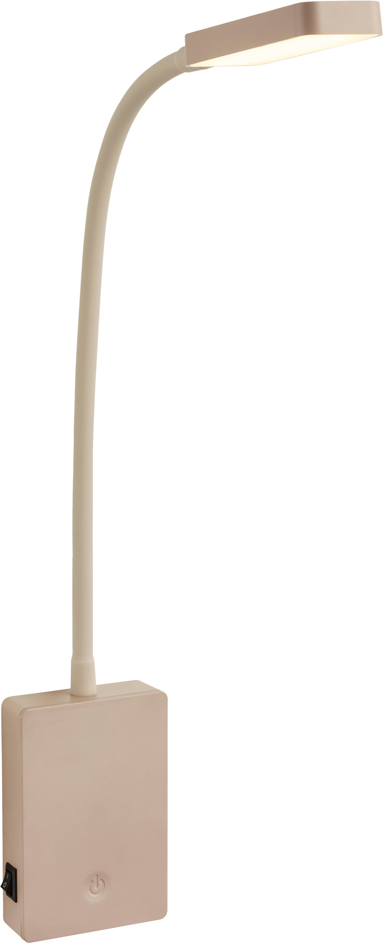 LED Leselampe "CIELO 2361011"beige, BRILONER LEUCHTEN, Leuchten