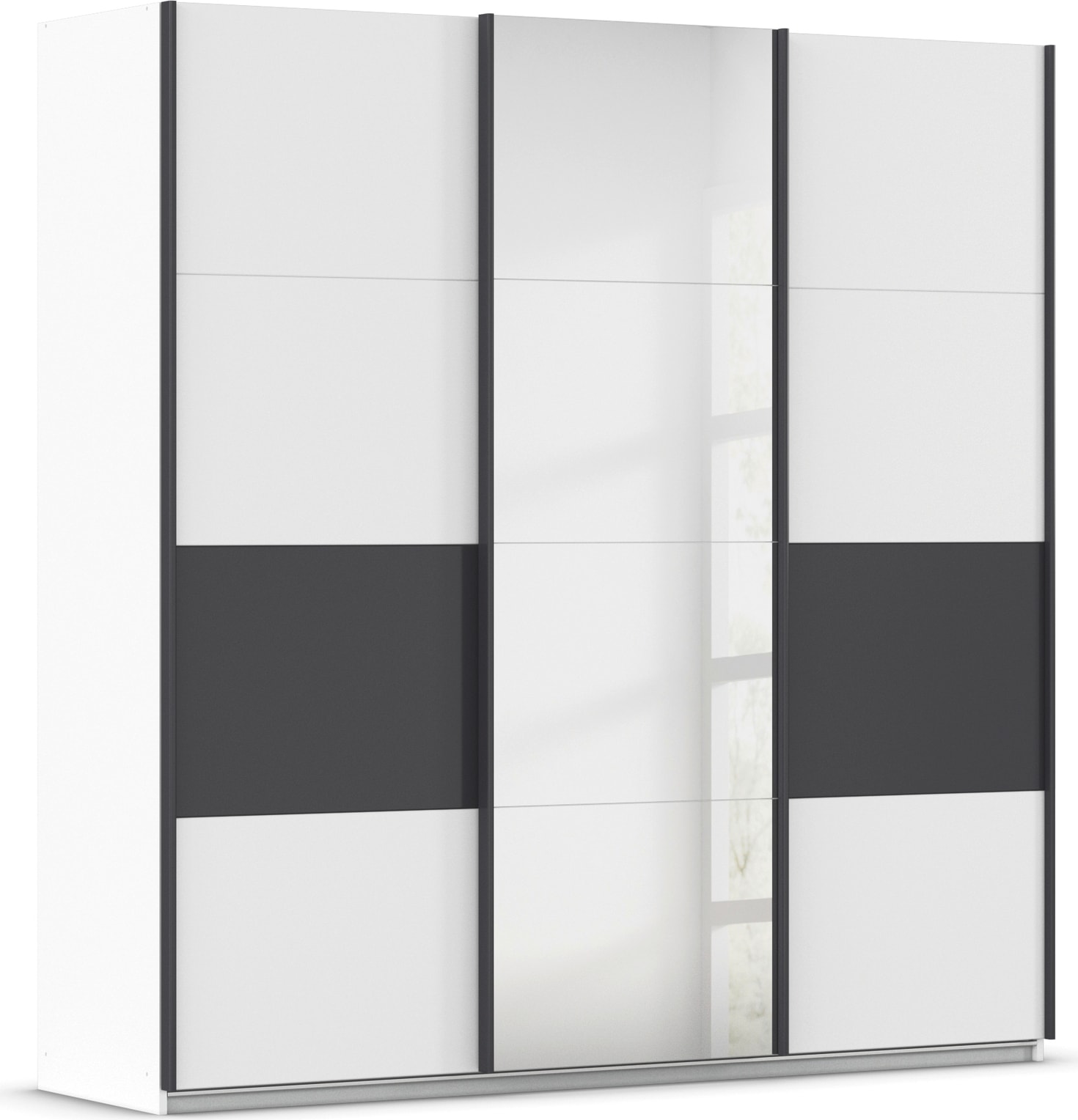 OTTO home "Mehrzweckschrank Aktenschrank Möbel Mietswohnung Schlafzimmer CORTONA" Breiten 203/271/315/360 cm, Höhen 210/229 cm, inkl. Inneneinteilung, 2 Stoffboxen extra Einlegeböden MADE IN GERMANY
