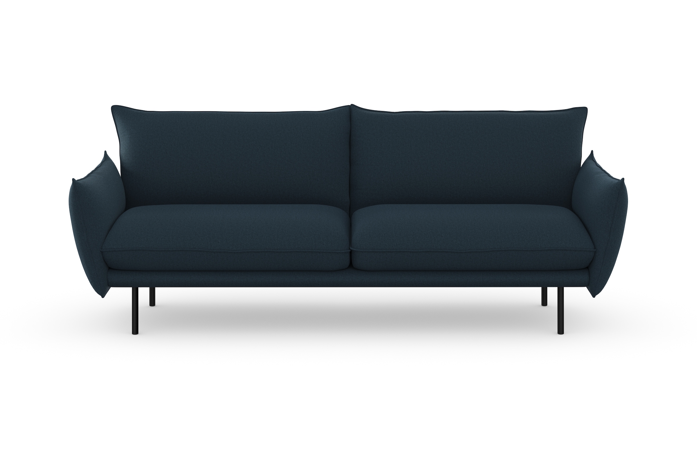 OTTO home 3-Sitzer "Stine" Besonderes Design durch Kissenoptik und Keder