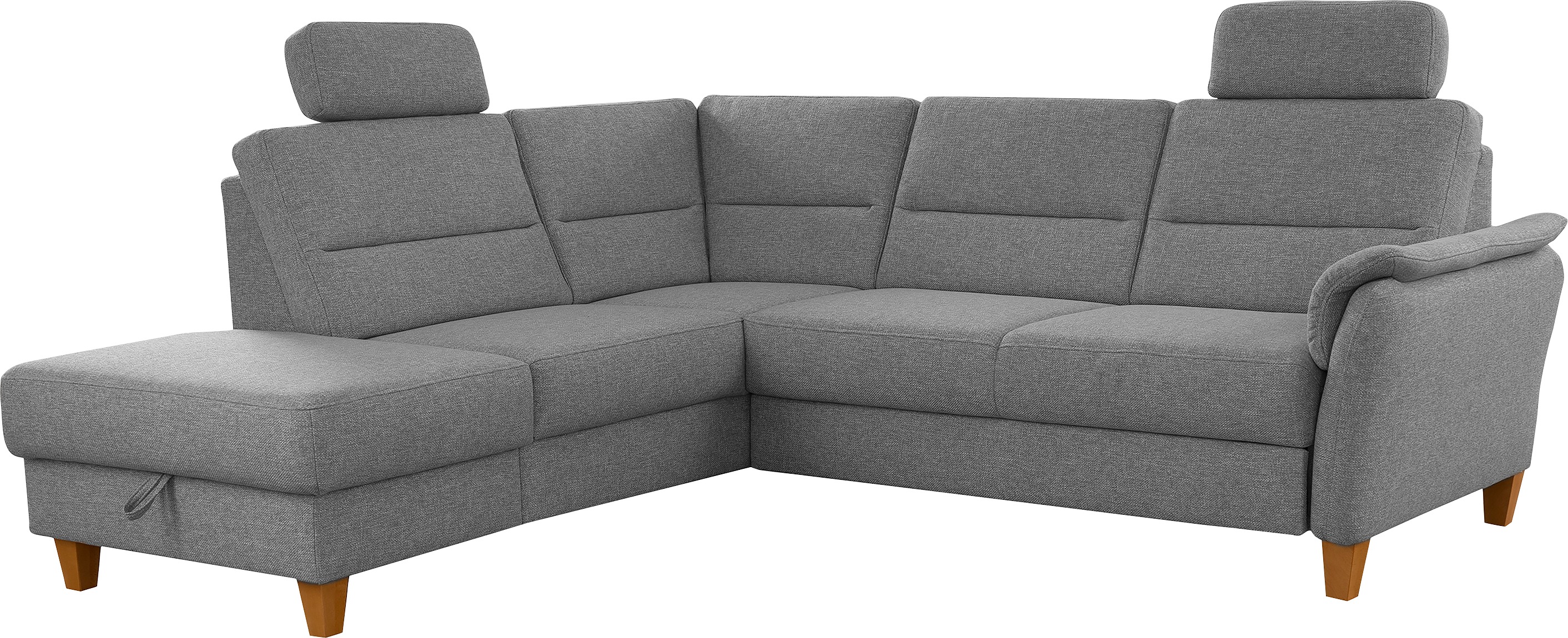 Thumbnail - Home affaire Ecksofa "Palmera L-Form, B: 236 cm" optional Bettfunktion & Bettkasten, Federkern