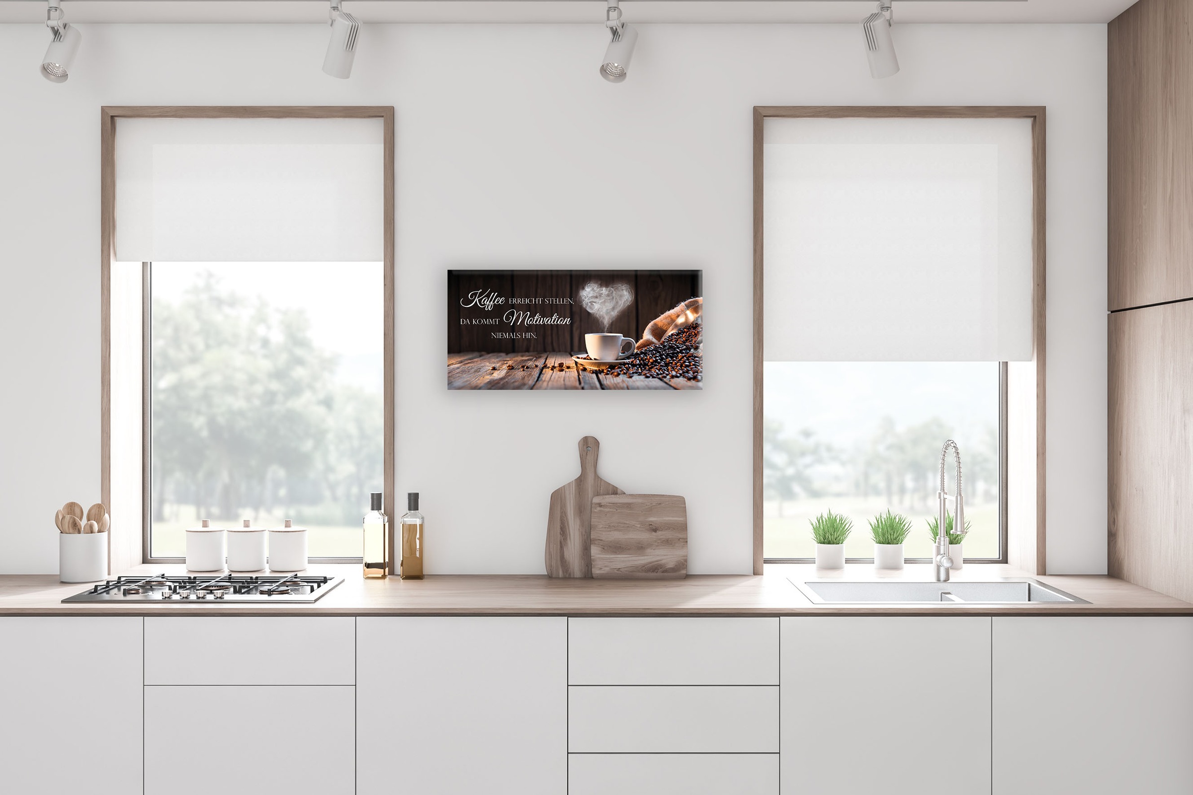 Bönninghoff Leinwandbild "Kaffee" 1 Stk. tlg. günstig online kaufen