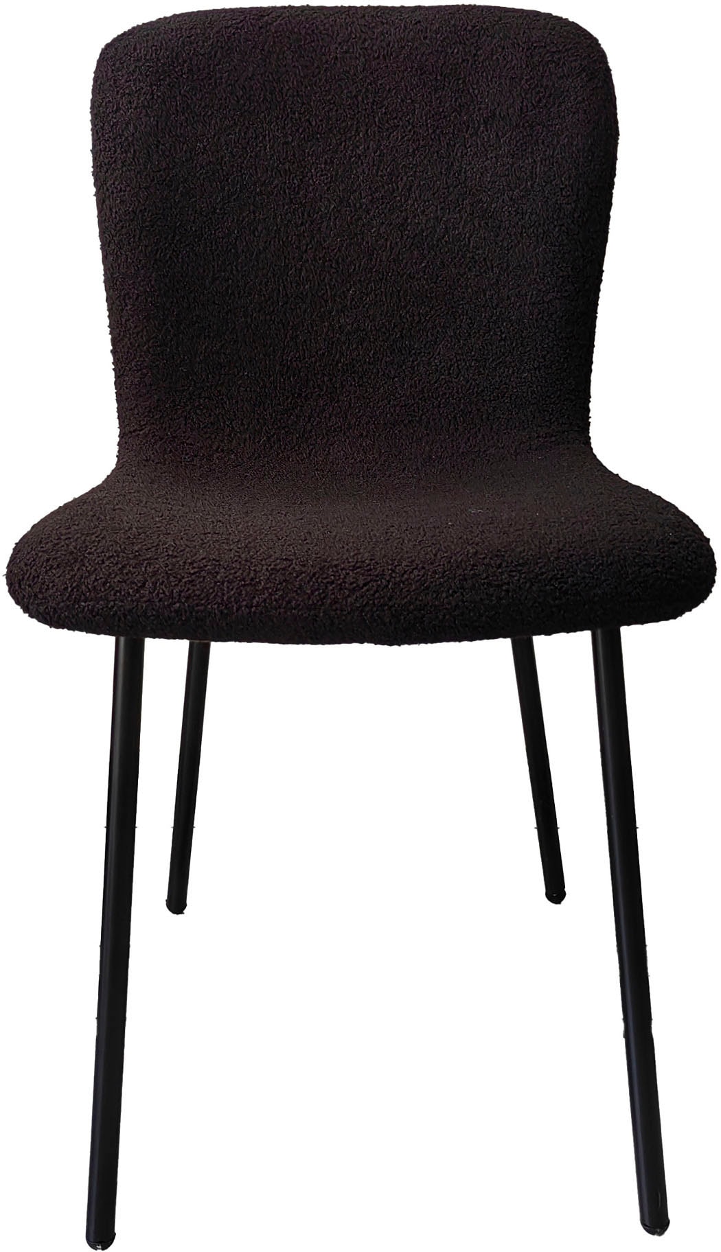 BAUR (Set), ergonomisch SalesFever Bouclé, geformte Rückenlehne Sitzfläche | 4 4-Fußstuhl, und St.,