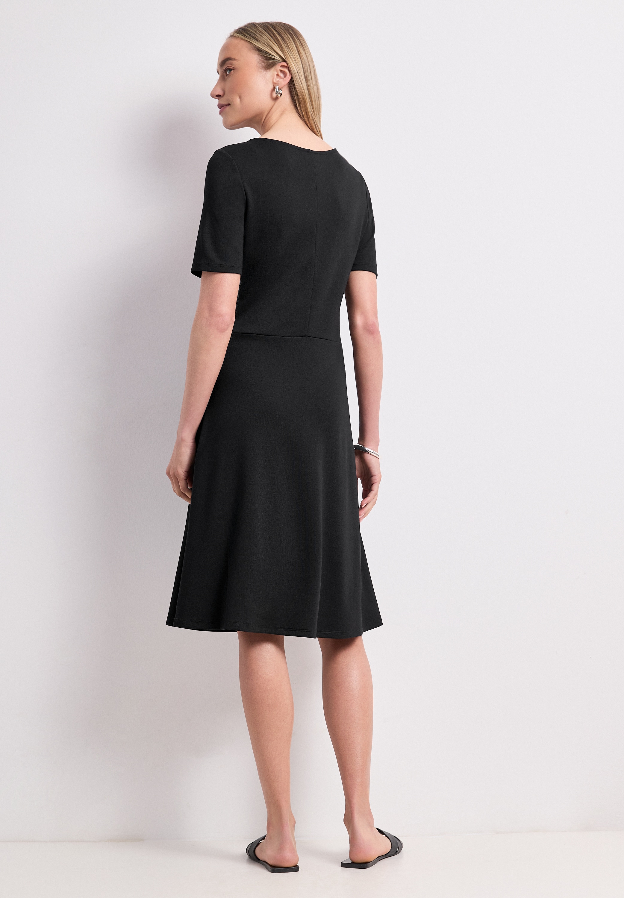 STREET ONE Jerseykleid Ohne Taschen aus Viskose
