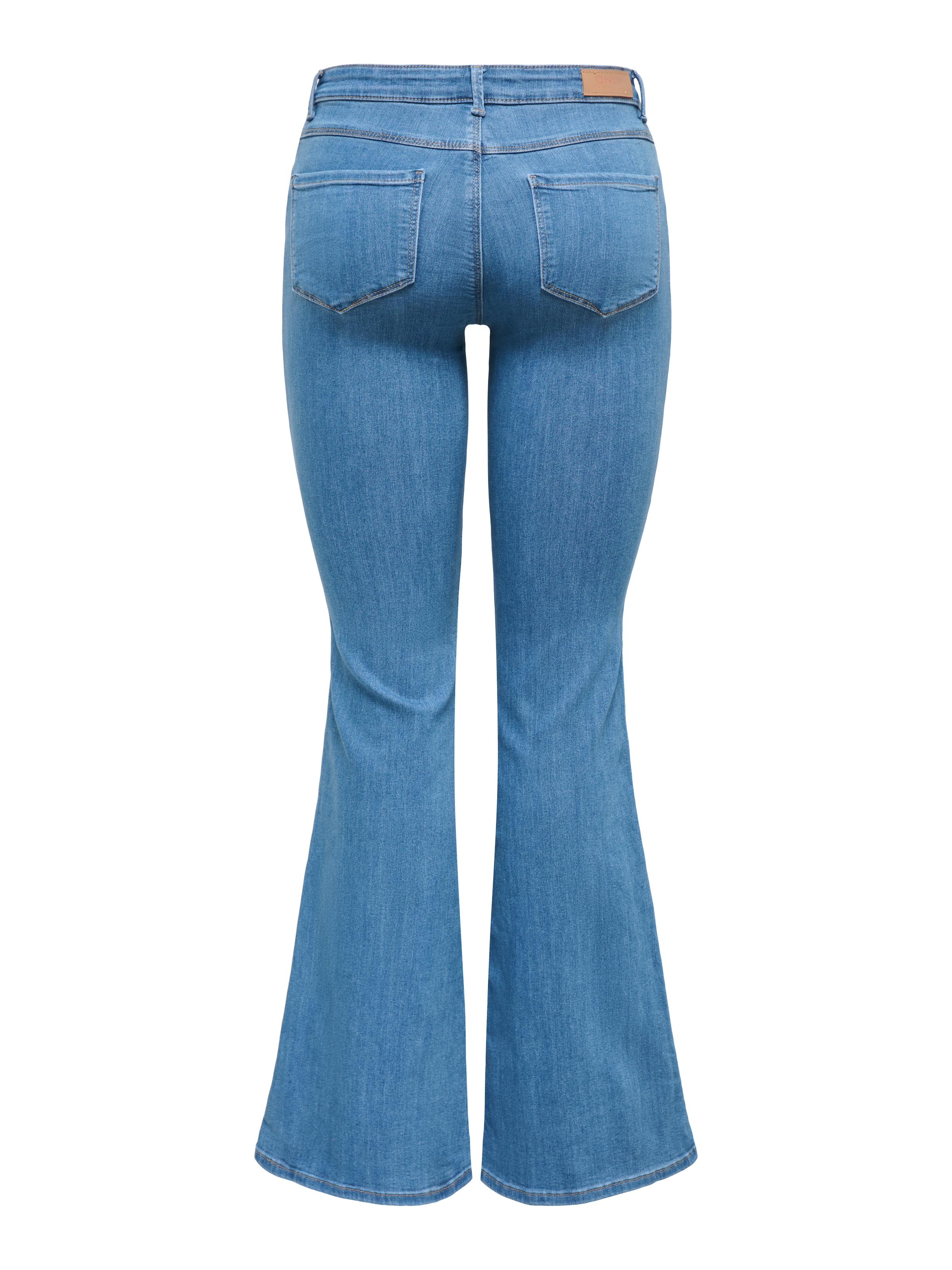 ONLY Bootcut-Jeans »ONLHELLA LOW RETRO FLARED DNM« Viskosemischung, bootcut fit