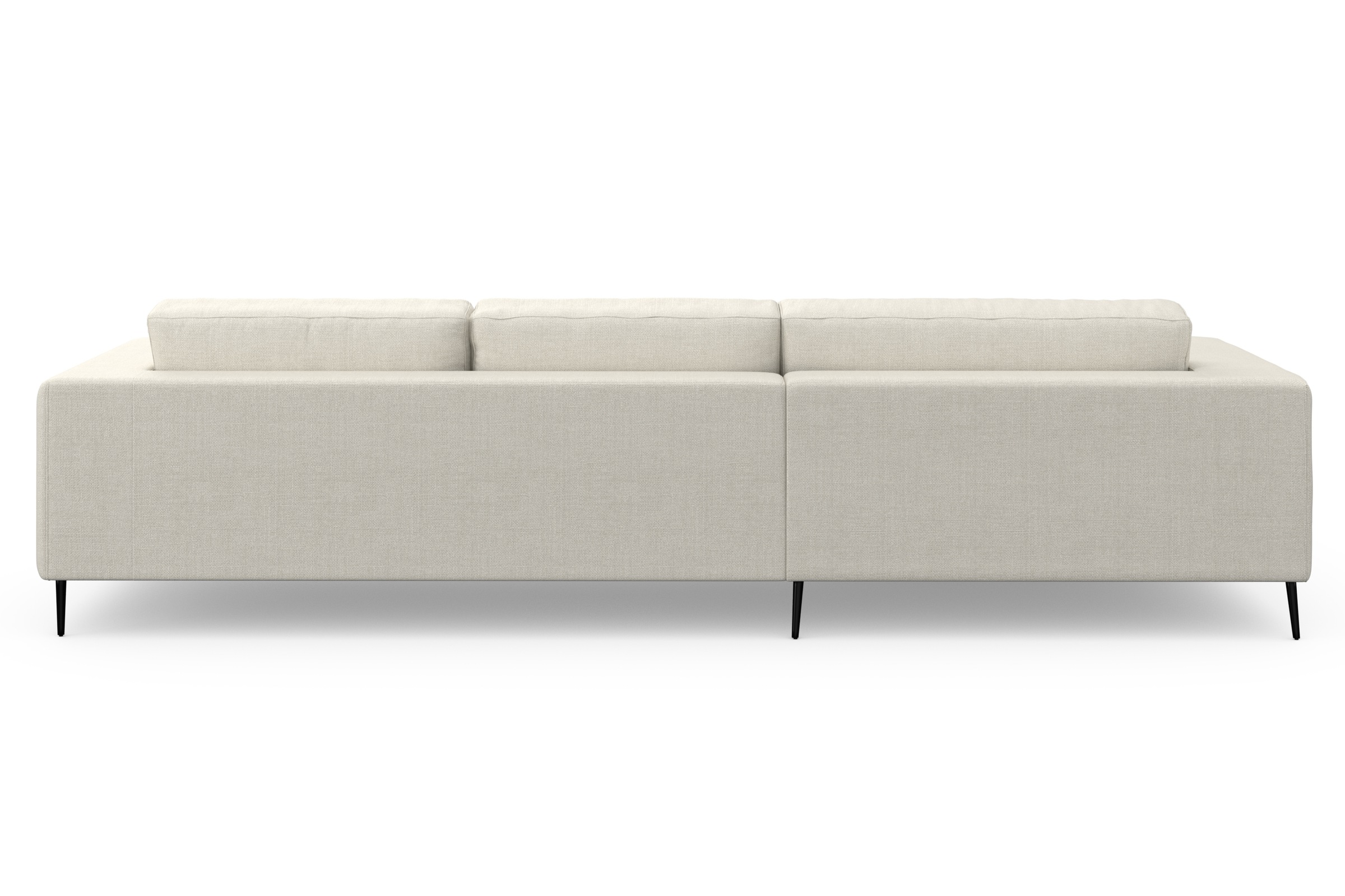 DOMO collection Ecksofa »Modica, zeitlos und elegant, L-Form«, moderne Optik mit extrabreiter Recamiere, auch in Cord