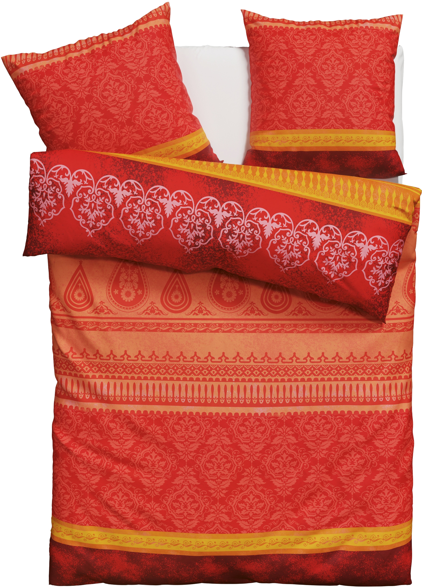 OTTO home Bettwäsche "Sonnenham" 2 Stk. in Gr. 135x200 oder 155x220 cm, 100 günstig online kaufen