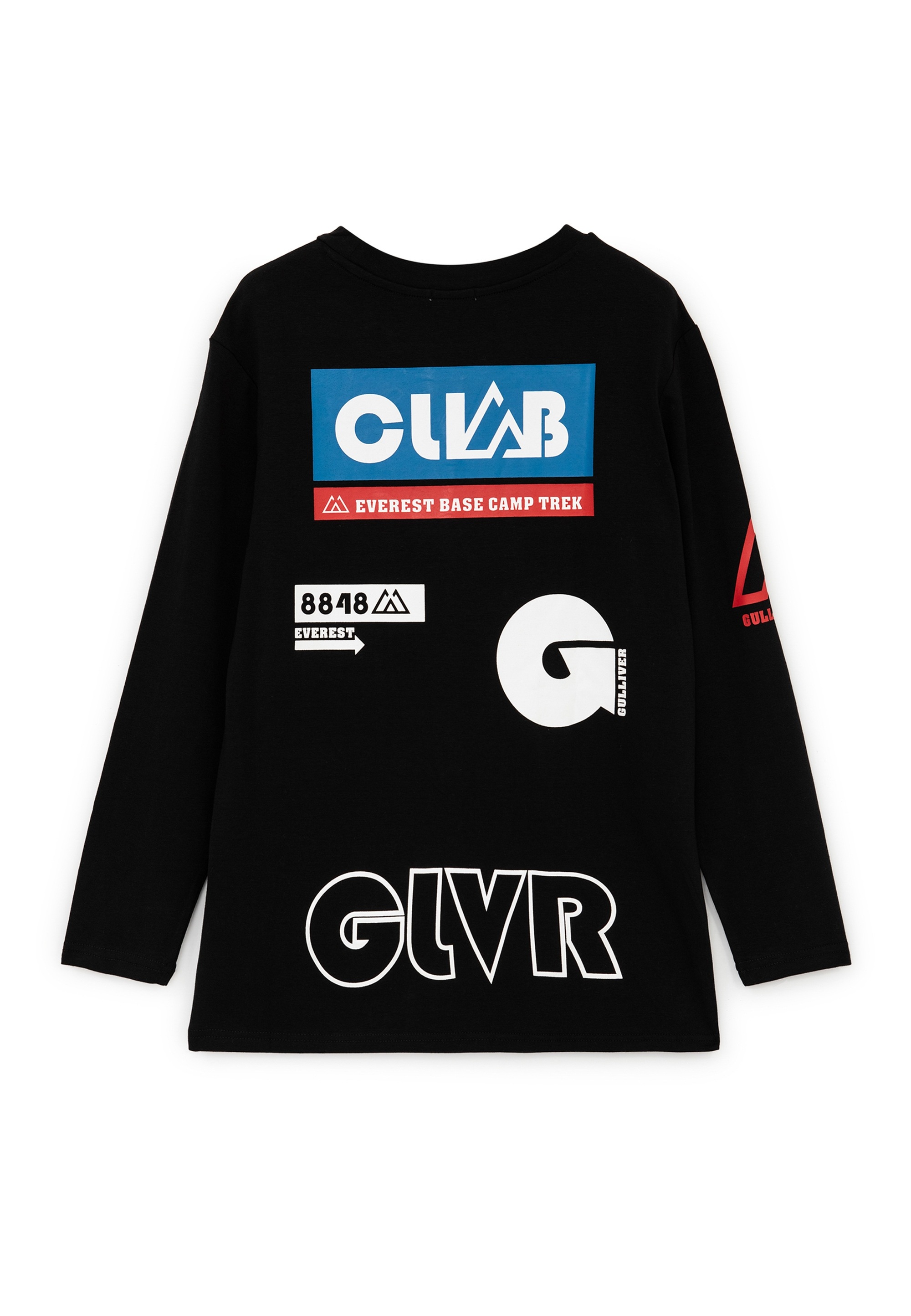 Gulliver Langarmshirt, mit coolen Schriftprints