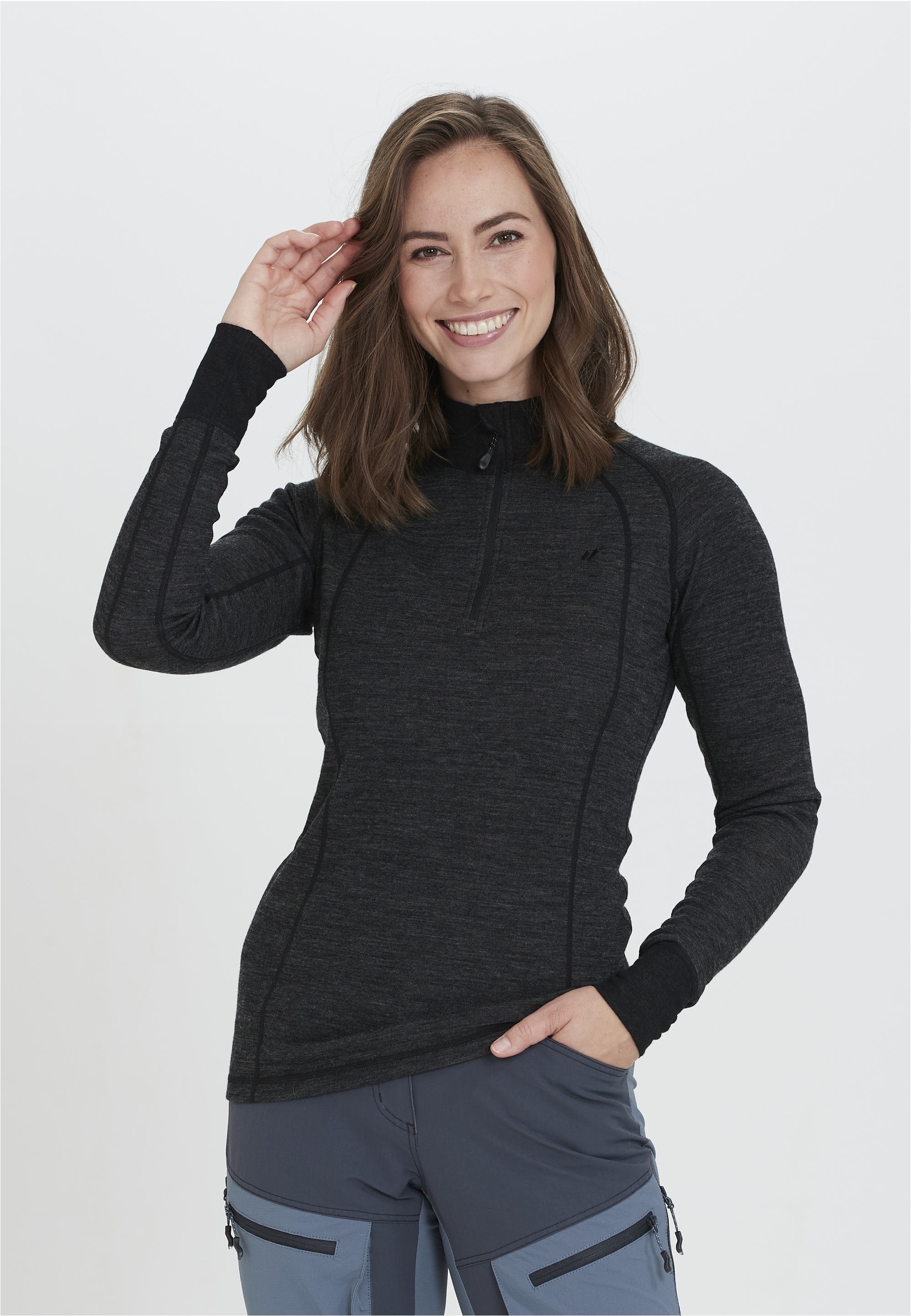 WHISTLER Funktionsshirt "Candee", mit praktischem Reißverschluss günstig online kaufen