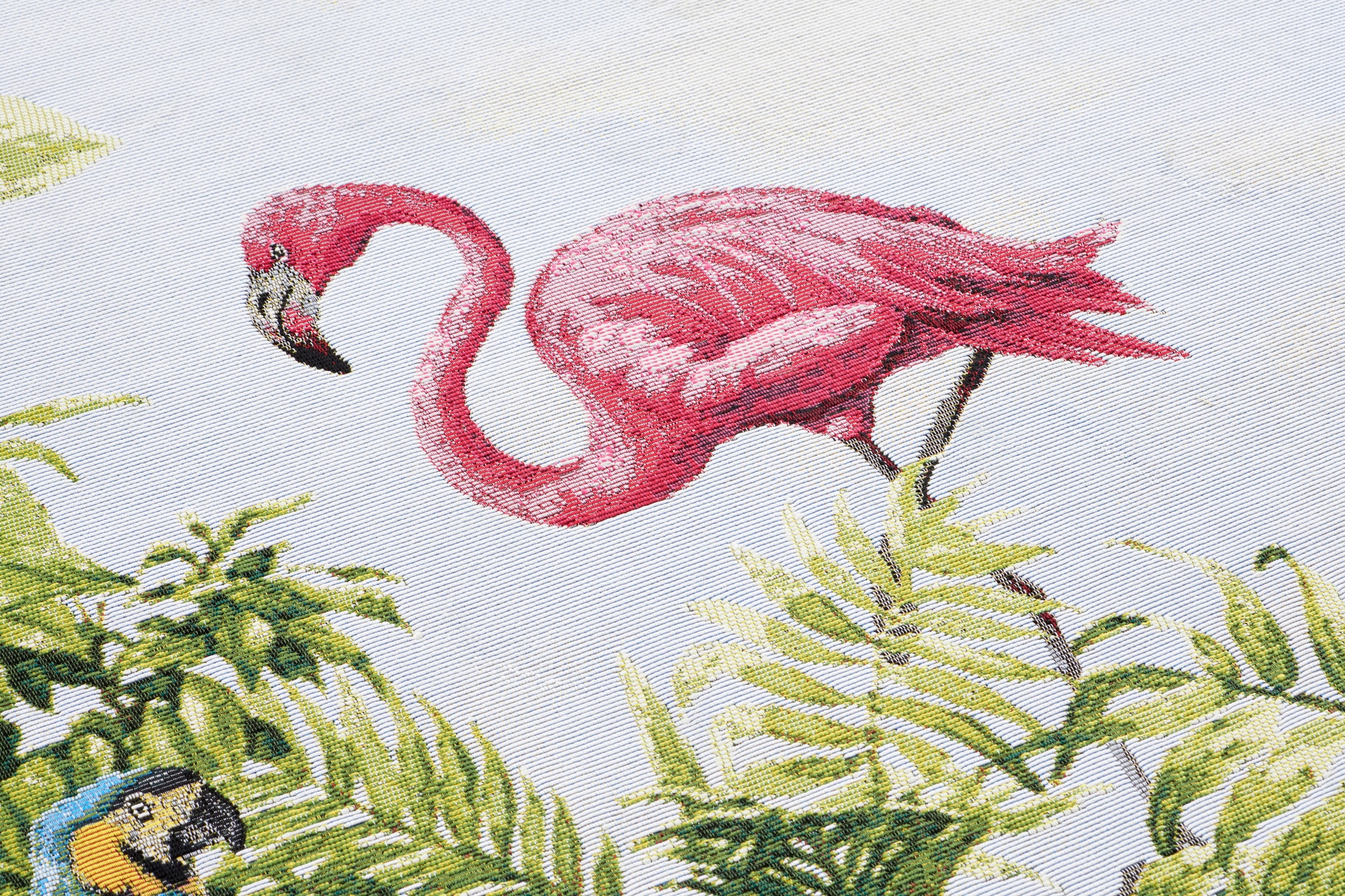 HANSE Home Outdoorteppich »Tropical Birds«, rechteckig, 3 mm Höhe, In-& Outdoor, Teppich, Wetterfest, Balkon, Garten, Wohnzimmer, Floral