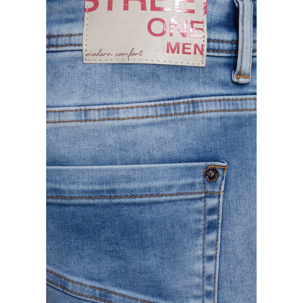 STREET ONE MEN Regular-fit-Jeans, 5-Pocket-Style