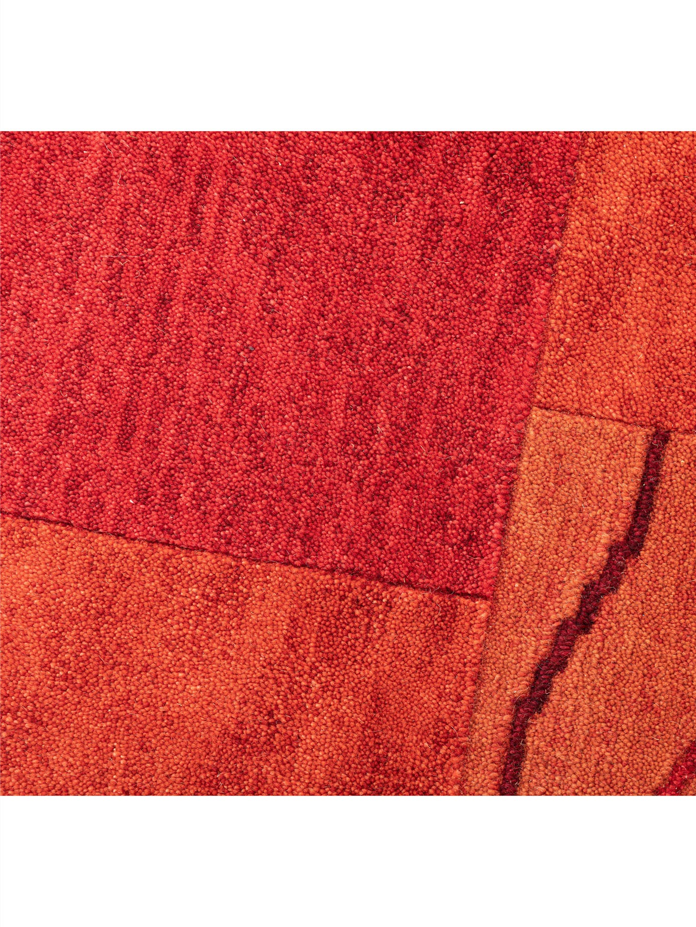 Teppich HEINE HOME Gr. 4, rot, B:120cm H:14mm L:180cm, Wolle, Teppiche, Teppich 3