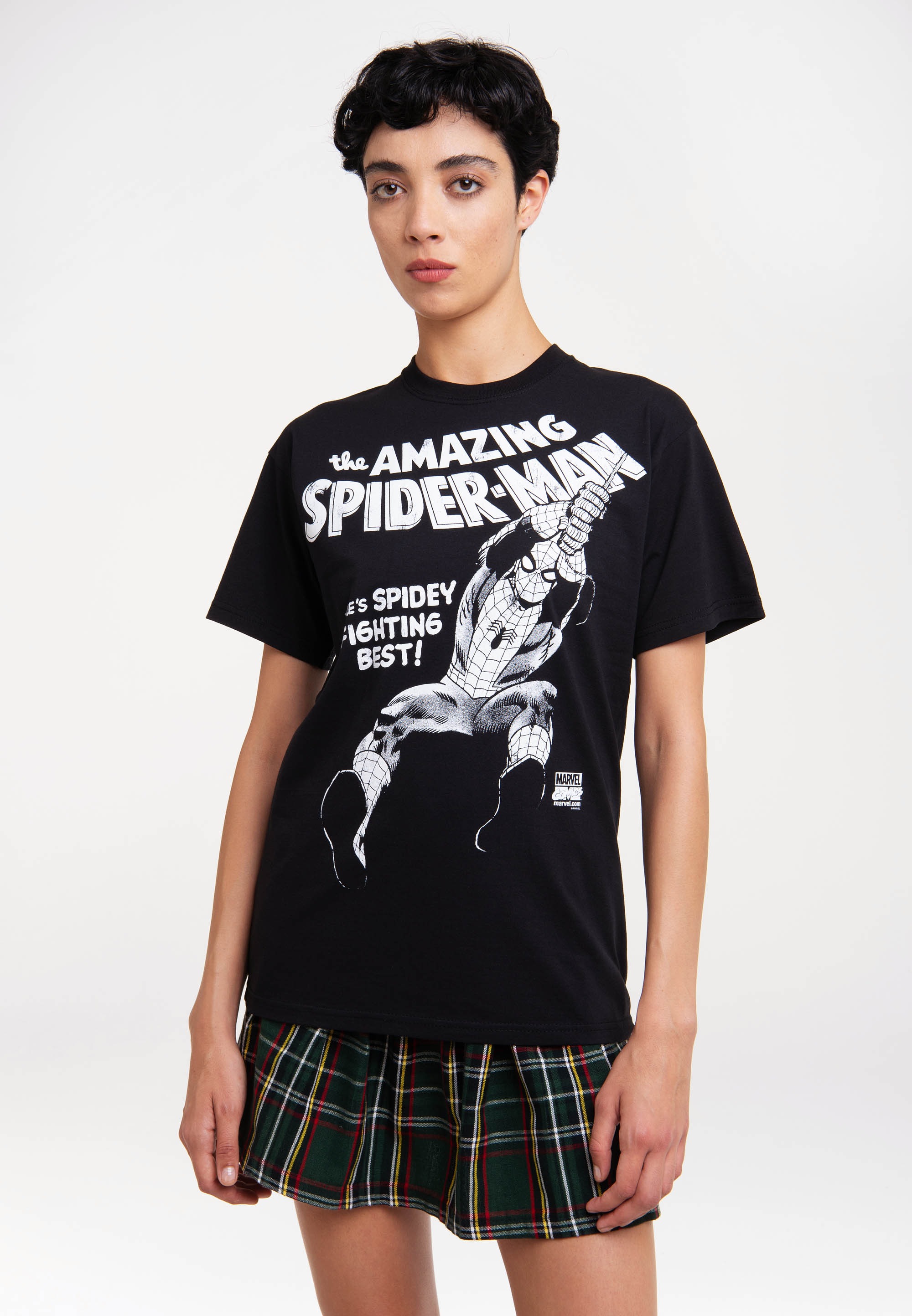- Print LOGOSHIRT BAUR ▷ | »Marvel Spider-Man, Spidey«, mit T-Shirt Comics für lizenziertem