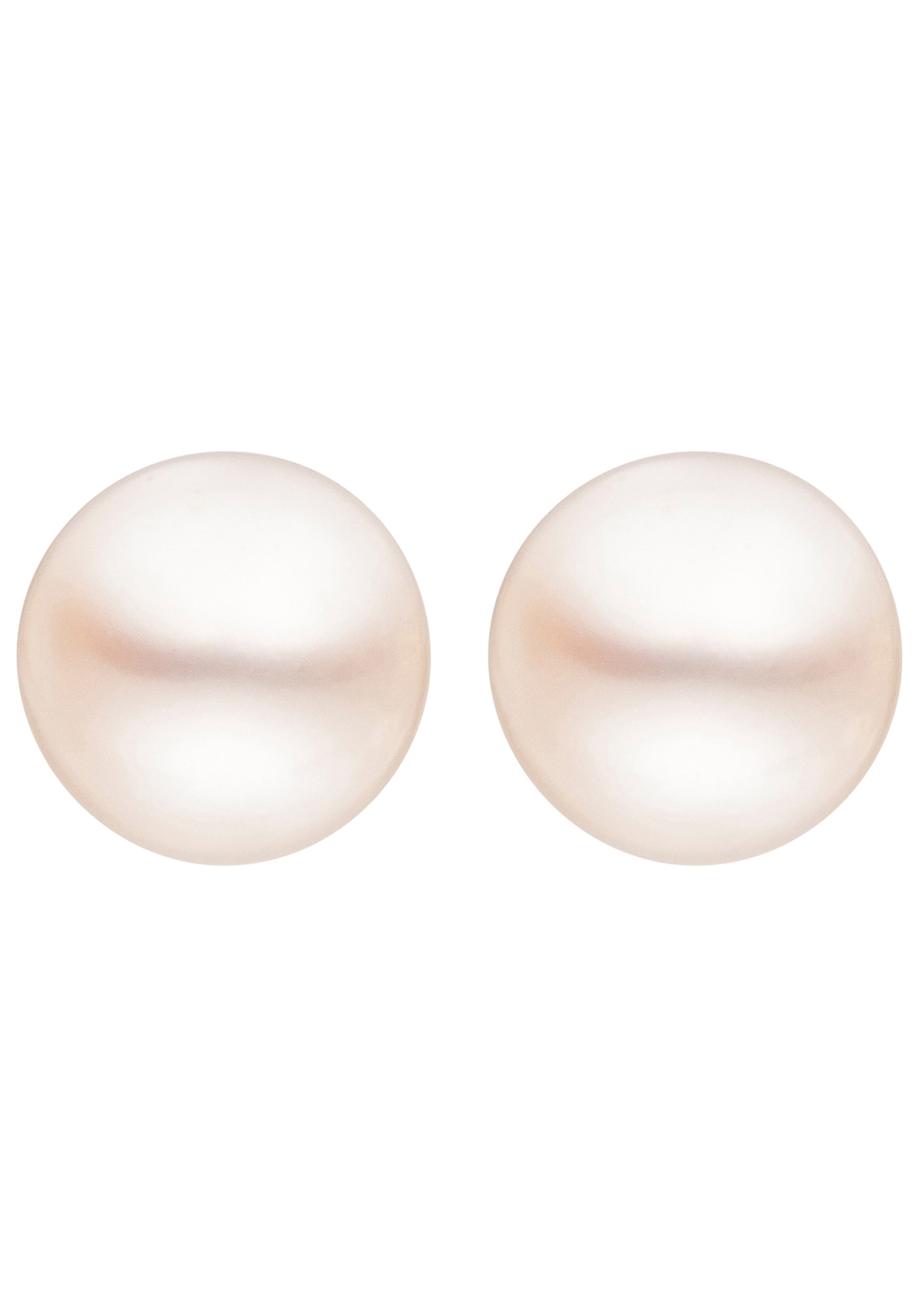 JOBO Paar Ohrstecker 333 Gold mit Süßwasser-Zuchtperlen 8,5 mm