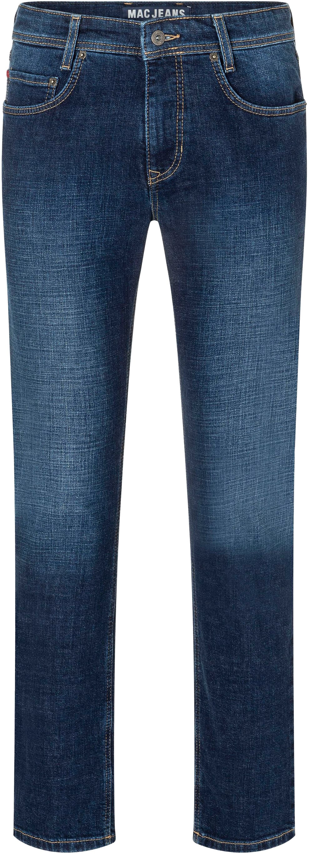 MAC Straight-Jeans "Arne", in gepflegter Optik, mit Stretch günstig online kaufen