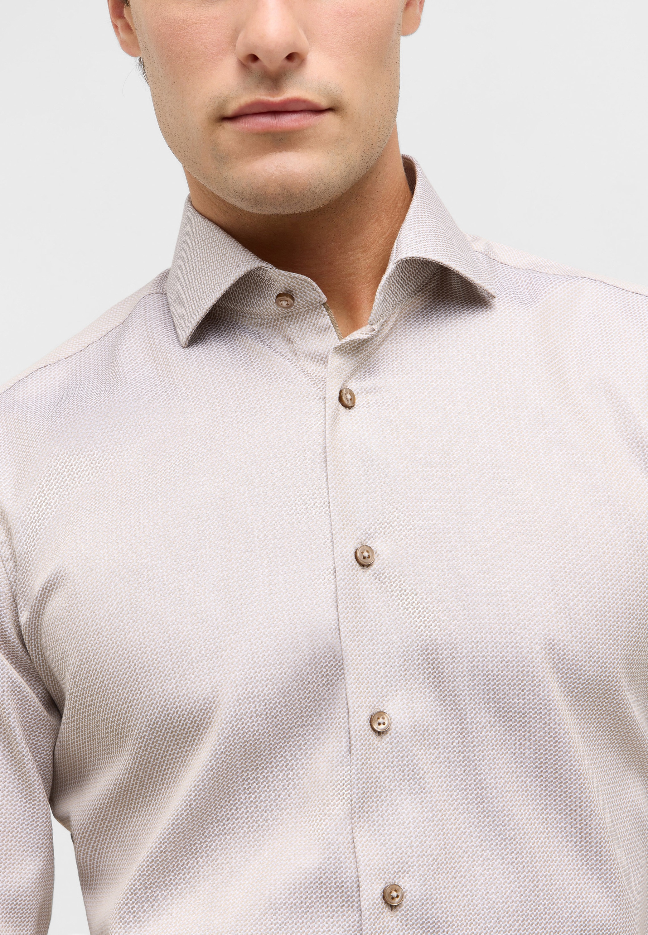 Eterna Langarmhemd »SLIM FIT«, NON IRON (bügelfrei)