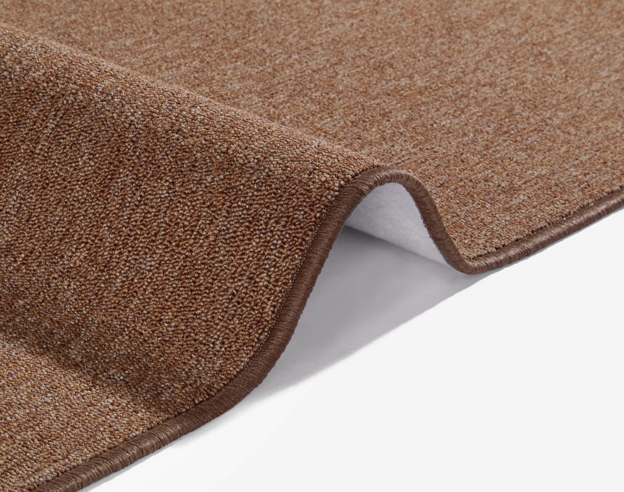 HANSE Home Läufer »Casual«, rechteckig, 4 mm Höhe, Kurzflor, Meliert, Uni-Farben, Robust, Pflegeleicht, ringsum Gekettelt