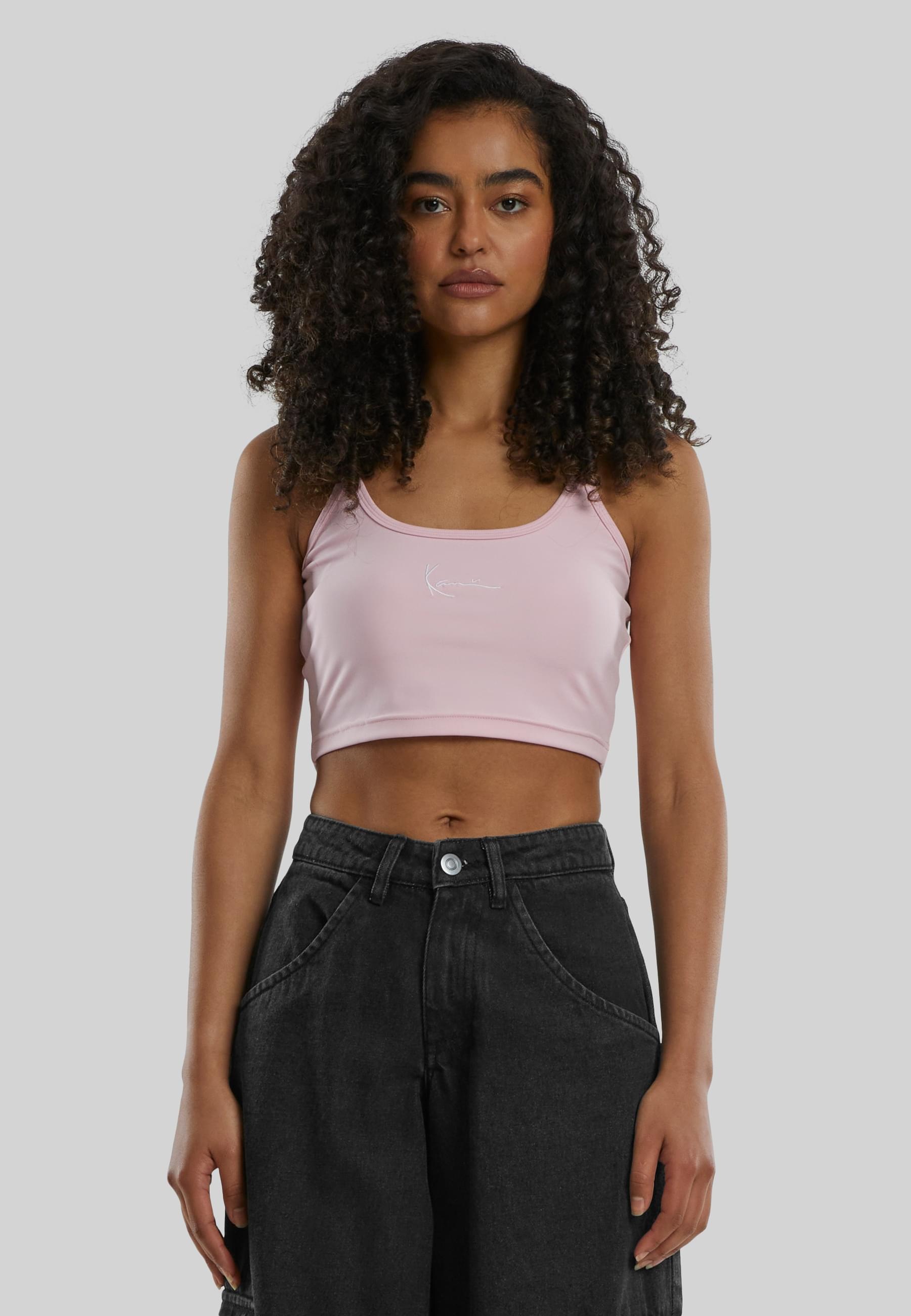 Karl Kani T-Shirt »Karl Kani KW-TP021-060-02 Small Signature Essential Crop Top«, (1 tlg.)
