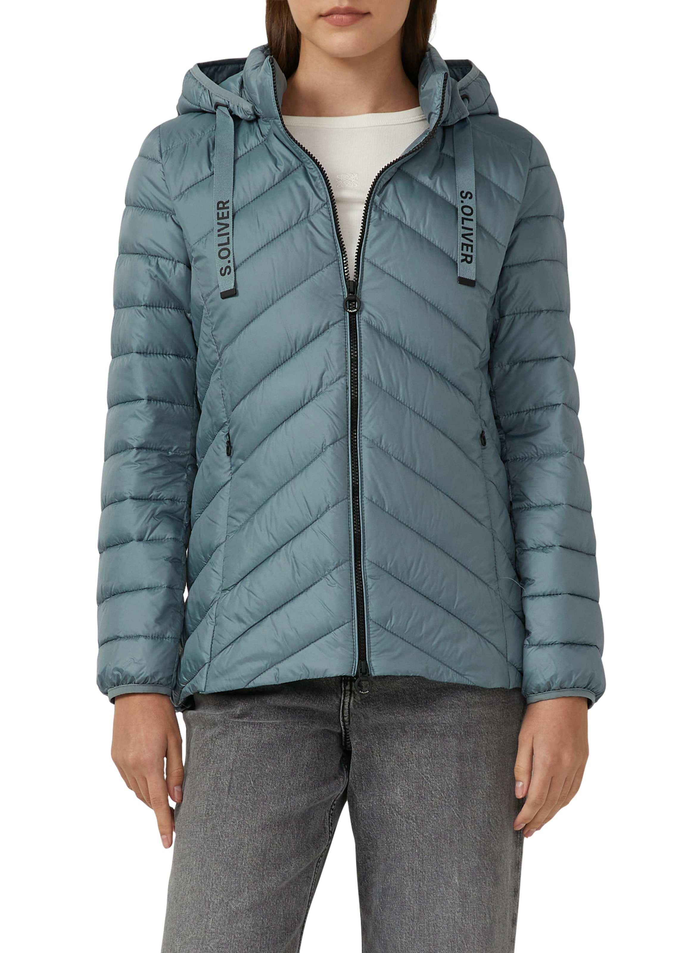 s.Oliver Outdoorjacke, mit Kapuze, mit abnehmbarer Kapuze günstig online kaufen