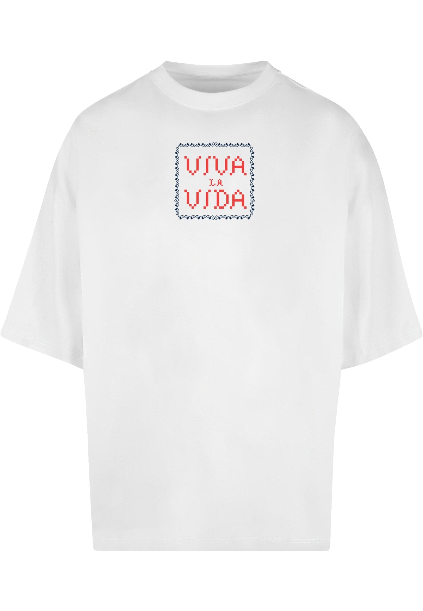 Merchcode T-Shirt "Merchcode Herren Frida Kahlo - Pixels viva la vida Huge günstig online kaufen